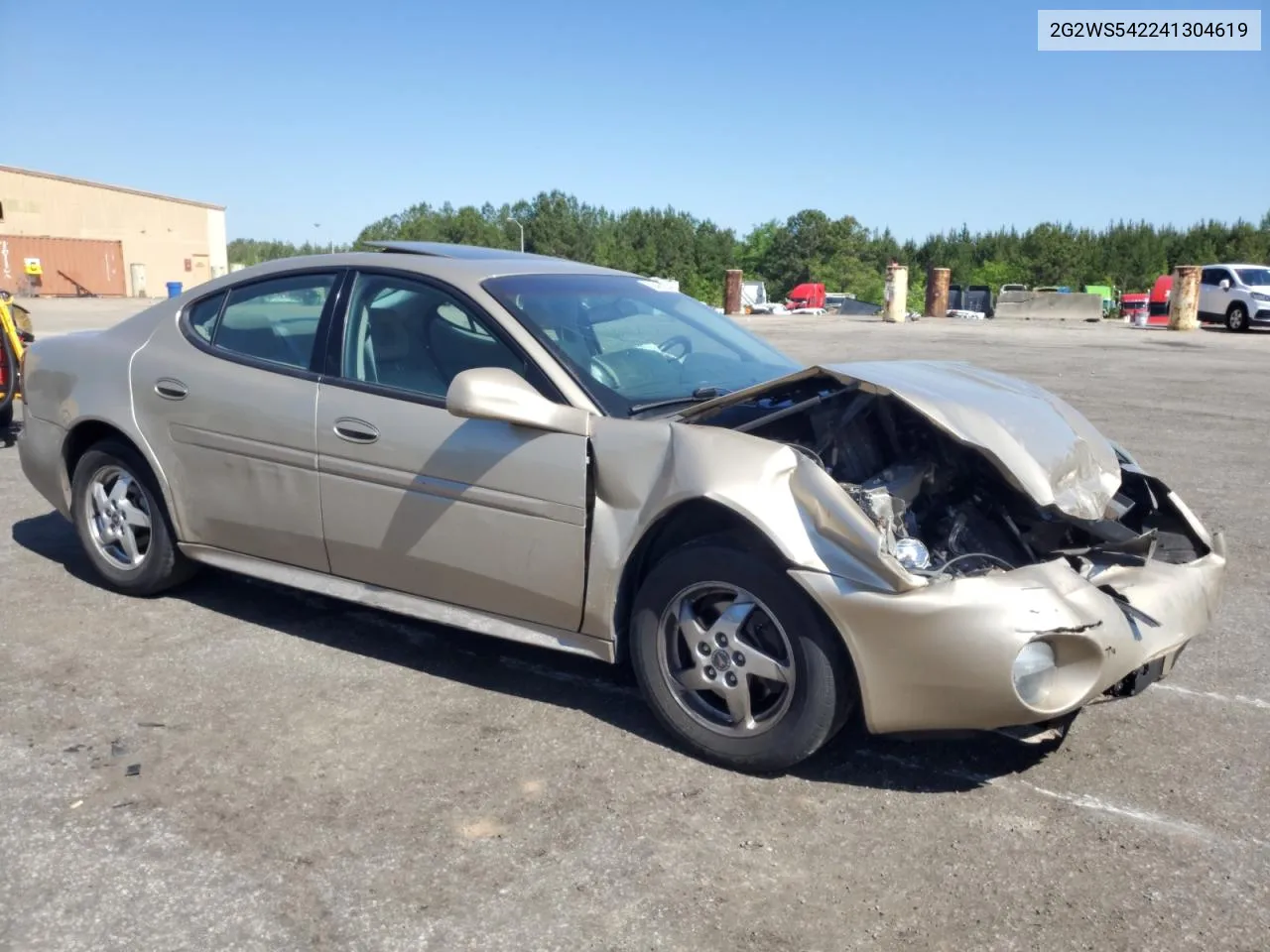 2004 Pontiac Grand Prix Gt2 VIN: 2G2WS542241304619 Lot: 52465264