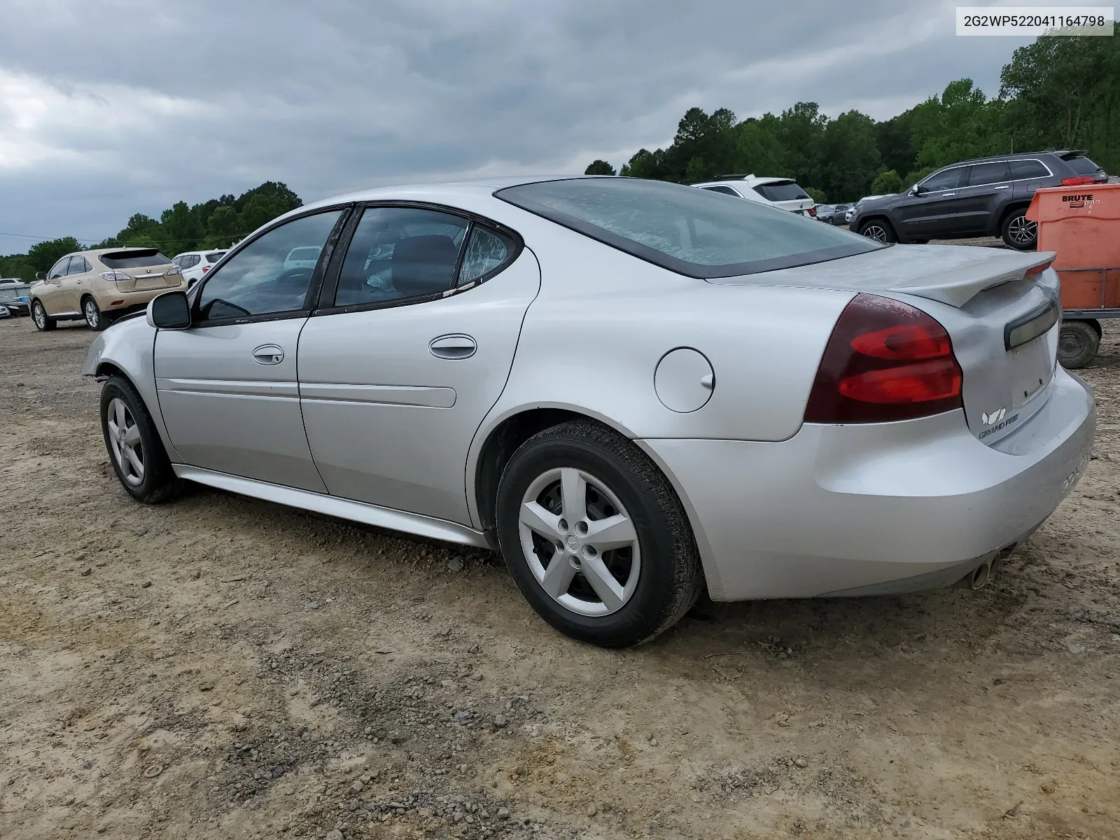 2004 Pontiac Grand Prix Gt VIN: 2G2WP522041164798 Lot: 52587264