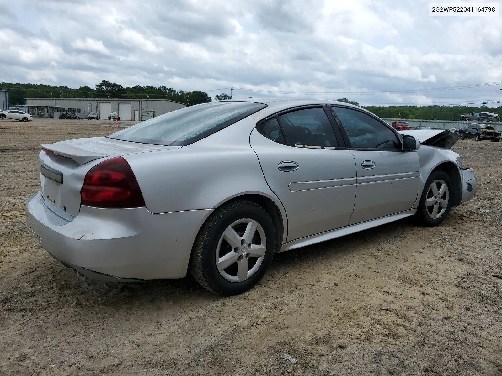 2004 Pontiac Grand Prix Gt VIN: 2G2WP522041164798 Lot: 52587264