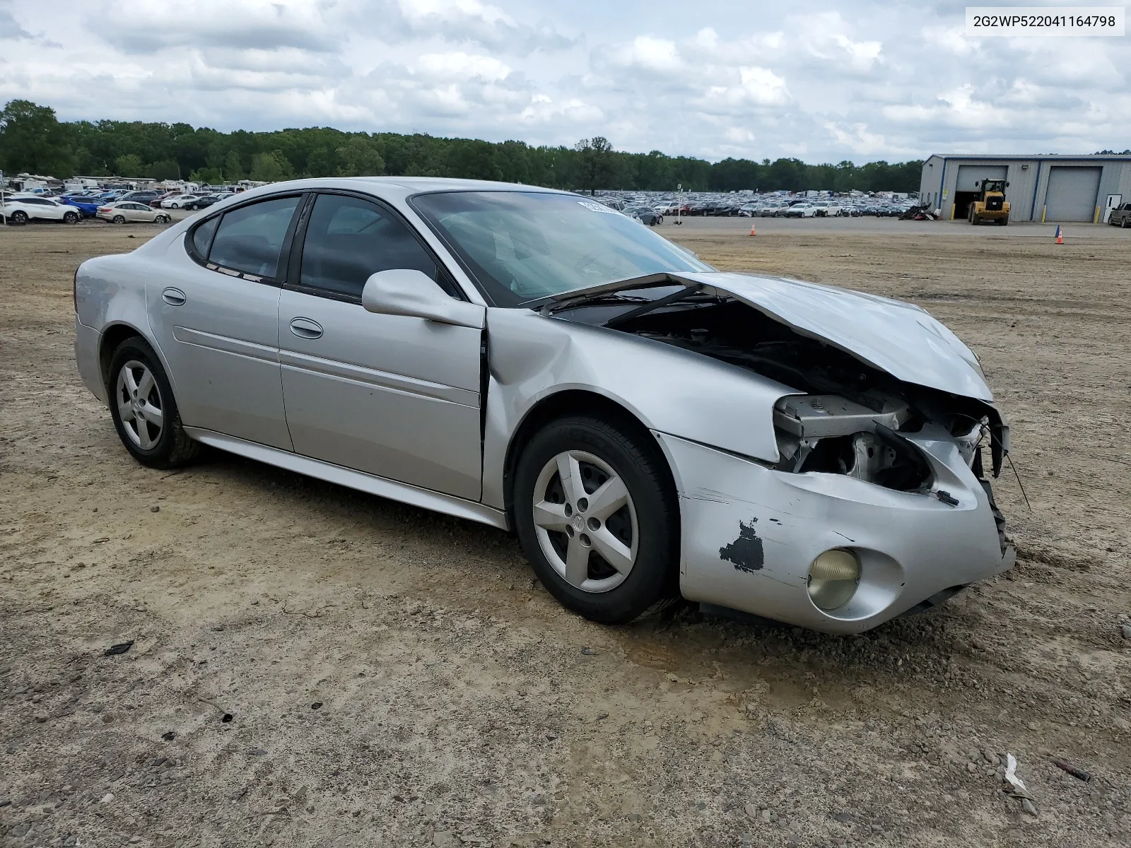 2004 Pontiac Grand Prix Gt VIN: 2G2WP522041164798 Lot: 52587264