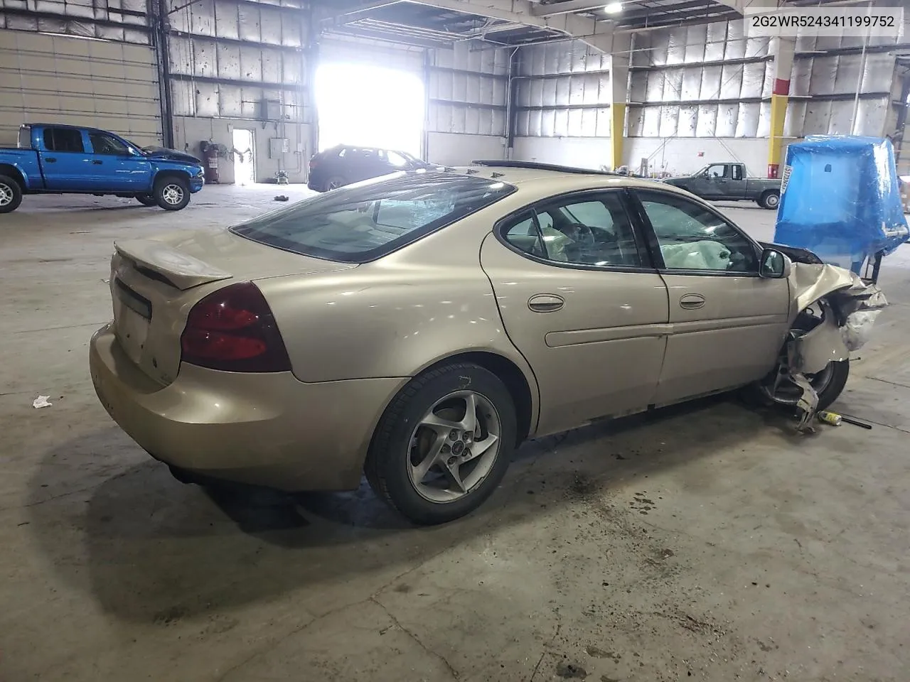 2004 Pontiac Grand Prix Gtp VIN: 2G2WR524341199752 Lot: 53295164