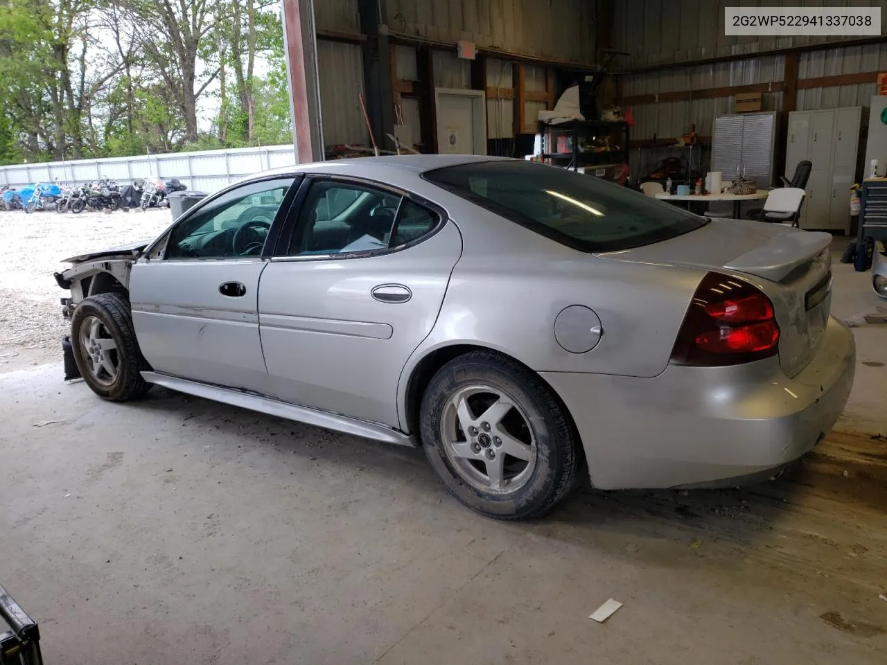 2004 Pontiac Grand Prix Gt VIN: 2G2WP522941337038 Lot: 53599264