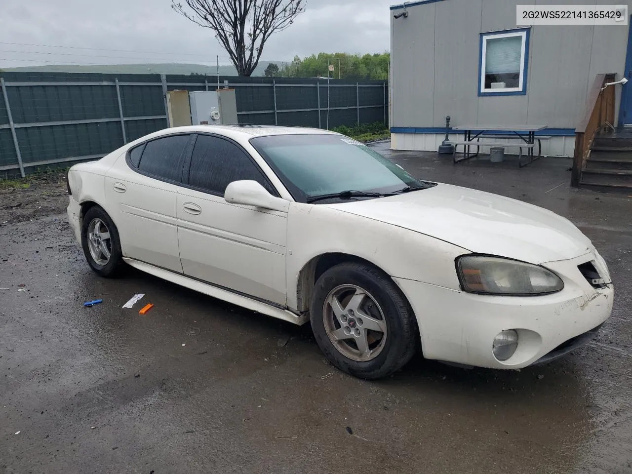 2004 Pontiac Grand Prix Gt2 VIN: 2G2WS522141365429 Lot: 53843874