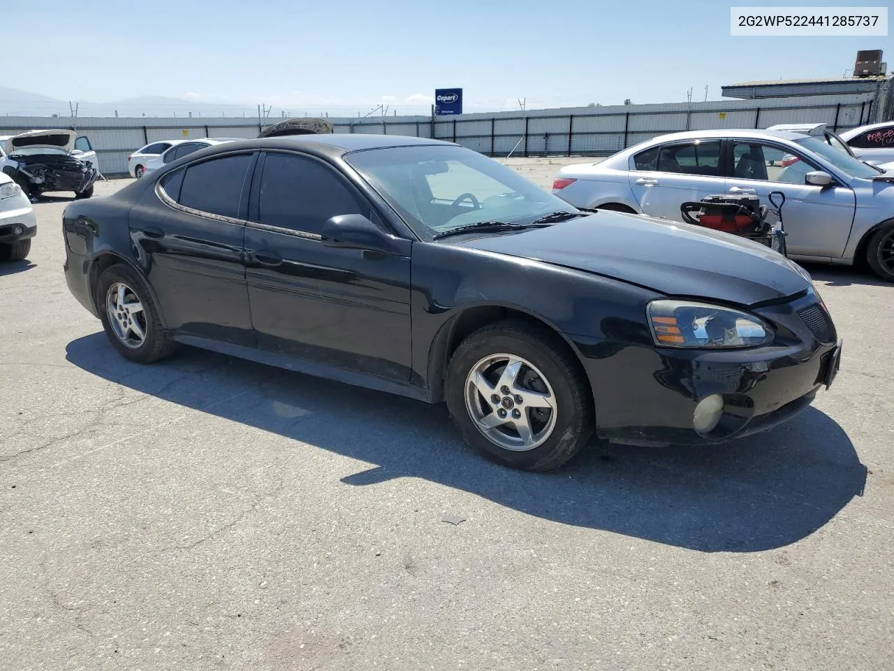 2004 Pontiac Grand Prix Gt VIN: 2G2WP522441285737 Lot: 53996904