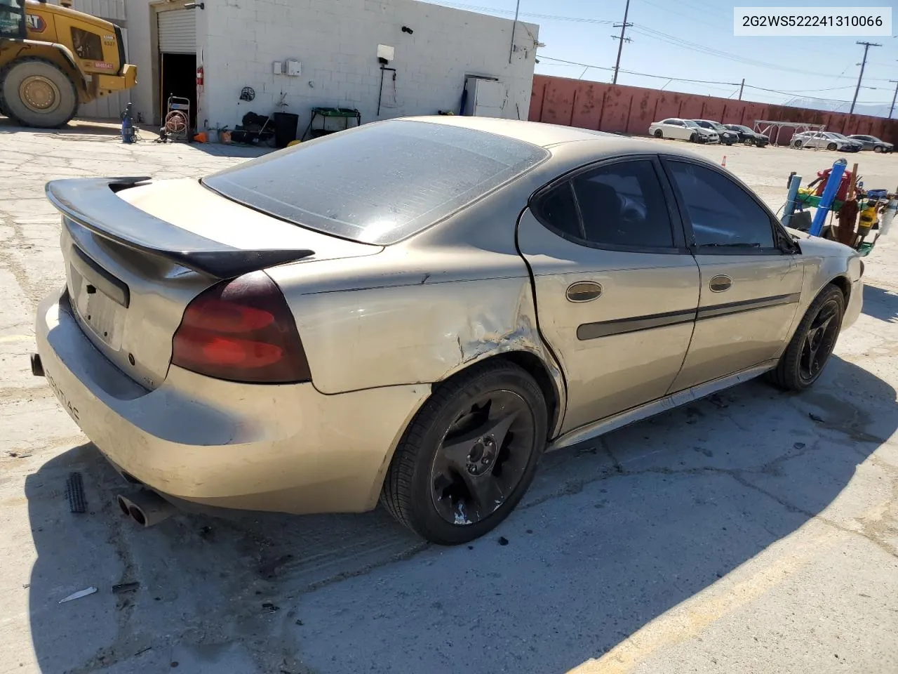 2004 Pontiac Grand Prix Gt2 VIN: 2G2WS522241310066 Lot: 54083994