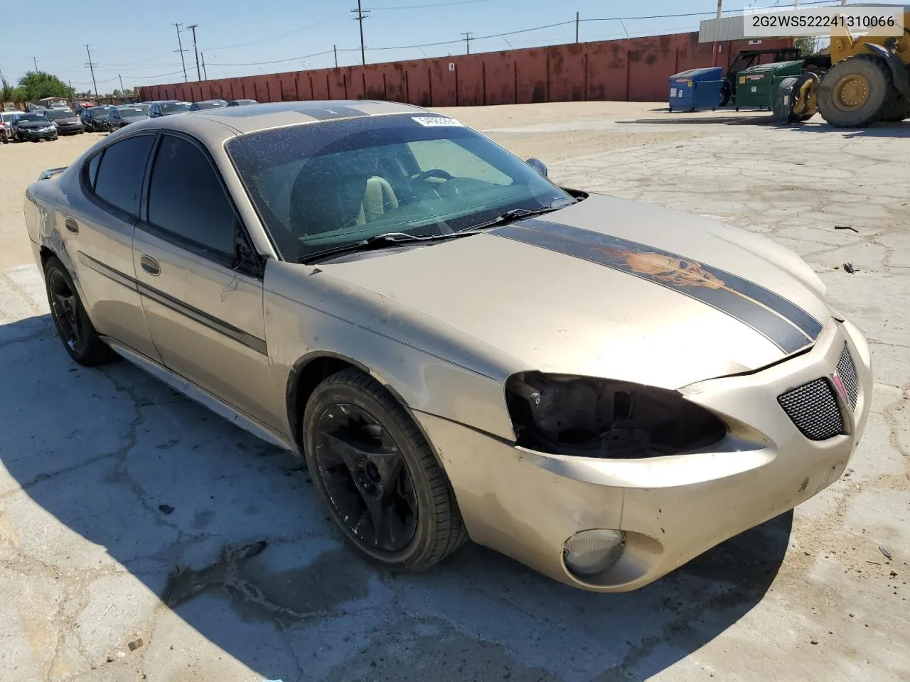 2004 Pontiac Grand Prix Gt2 VIN: 2G2WS522241310066 Lot: 54083994