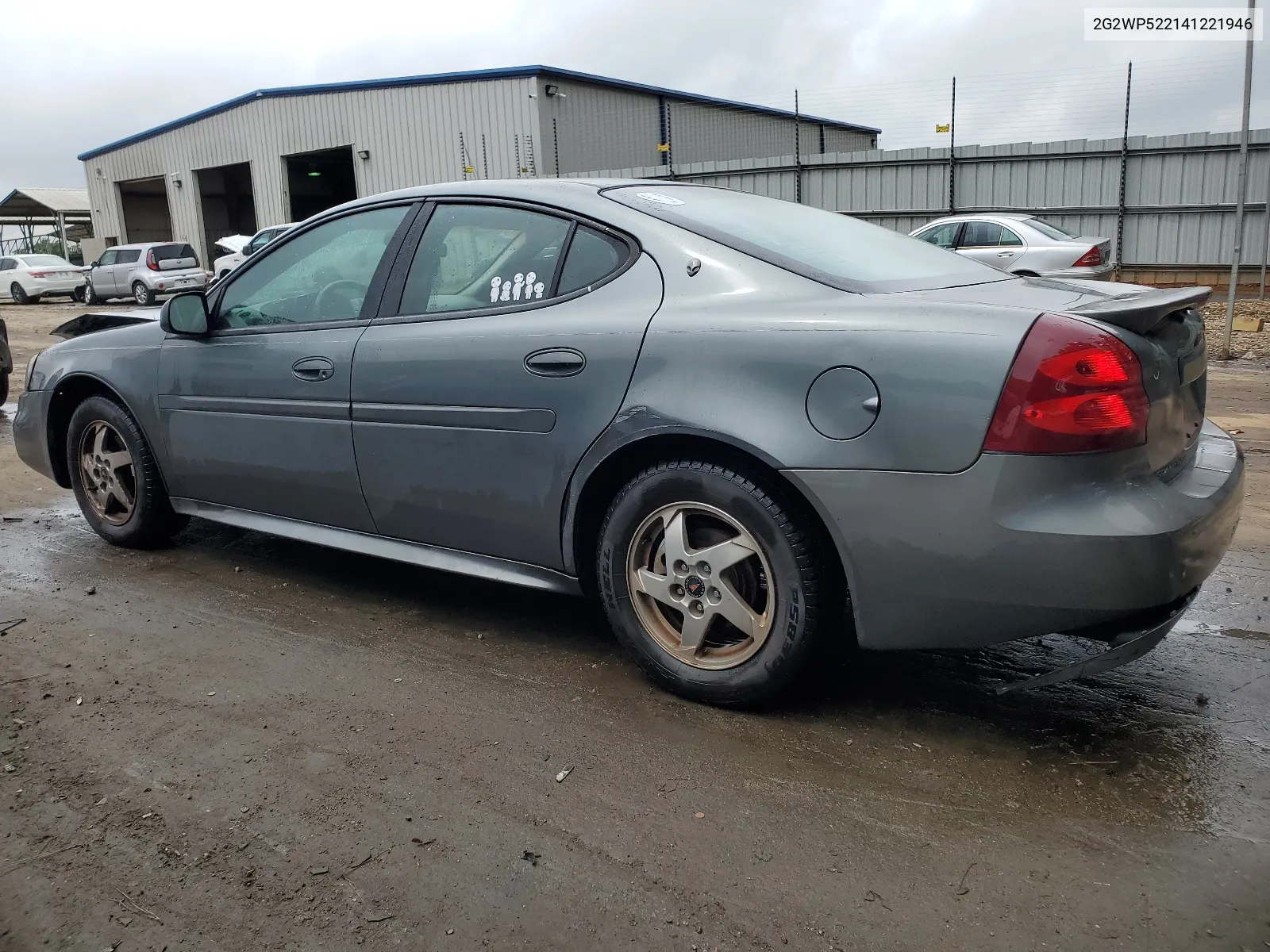 2004 Pontiac Grand Prix Gt VIN: 2G2WP522141221946 Lot: 54985024