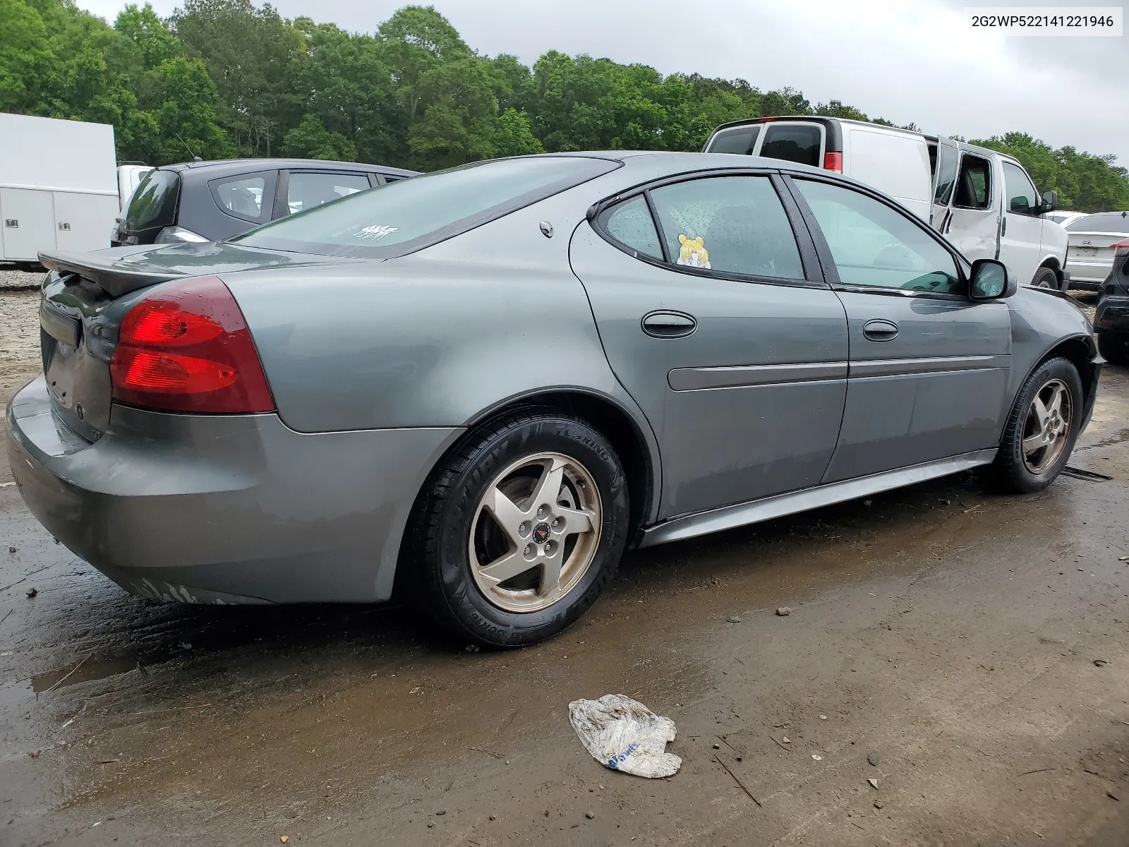 2004 Pontiac Grand Prix Gt VIN: 2G2WP522141221946 Lot: 54985024