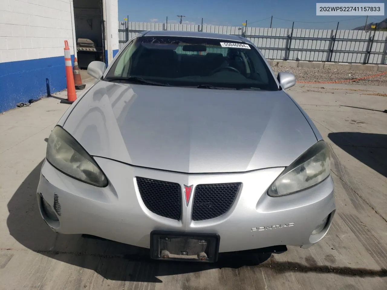 2004 Pontiac Grand Prix Gt VIN: 2G2WP522741157833 Lot: 55046994