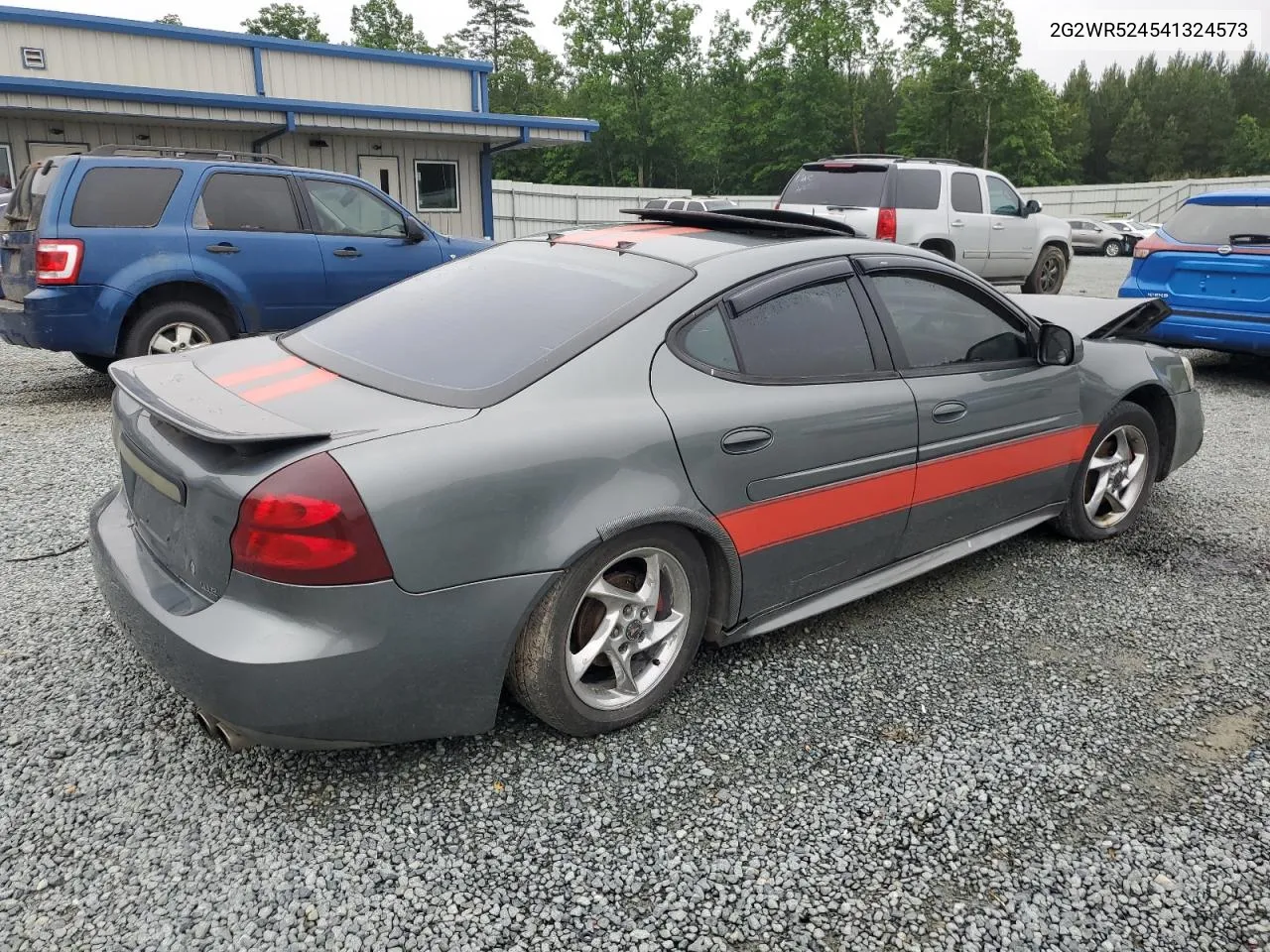 2004 Pontiac Grand Prix Gtp VIN: 2G2WR524541324573 Lot: 55107544