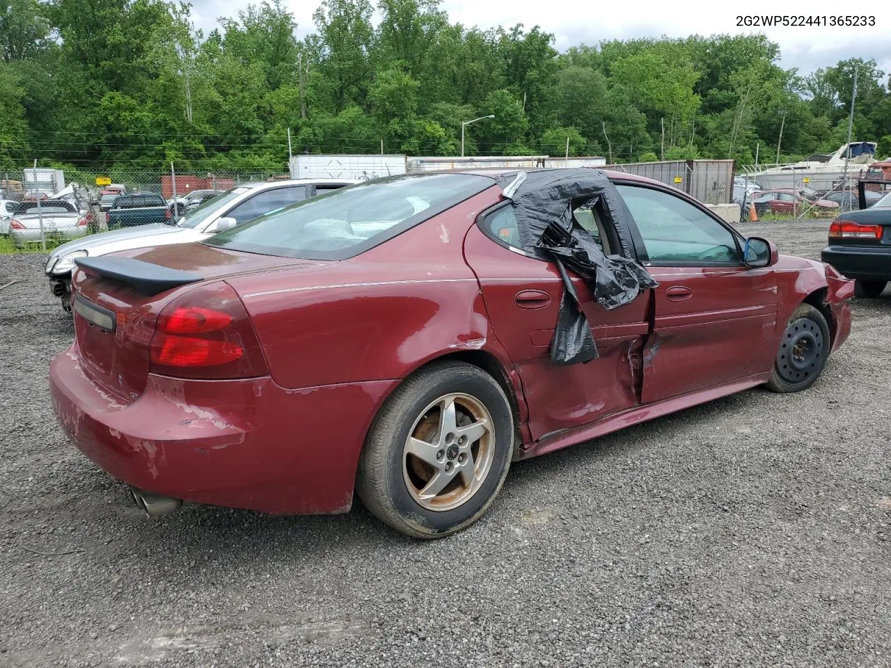 2004 Pontiac Grand Prix Gt VIN: 2G2WP522441365233 Lot: 55304994