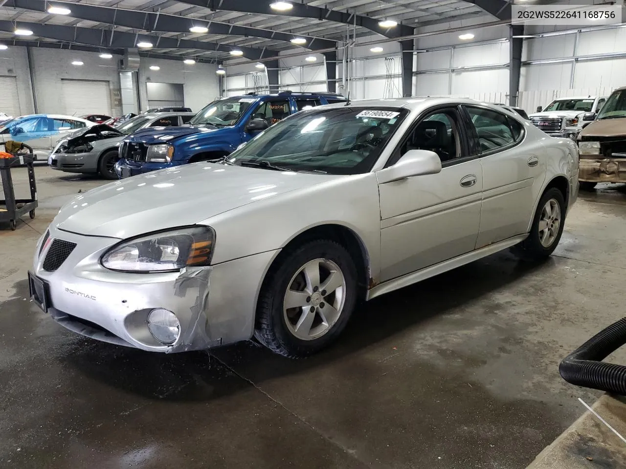 2004 Pontiac Grand Prix Gt2 VIN: 2G2WS522641168756 Lot: 56190654