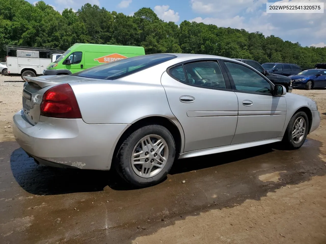 2G2WP522541320575 2004 Pontiac Grand Prix Gt