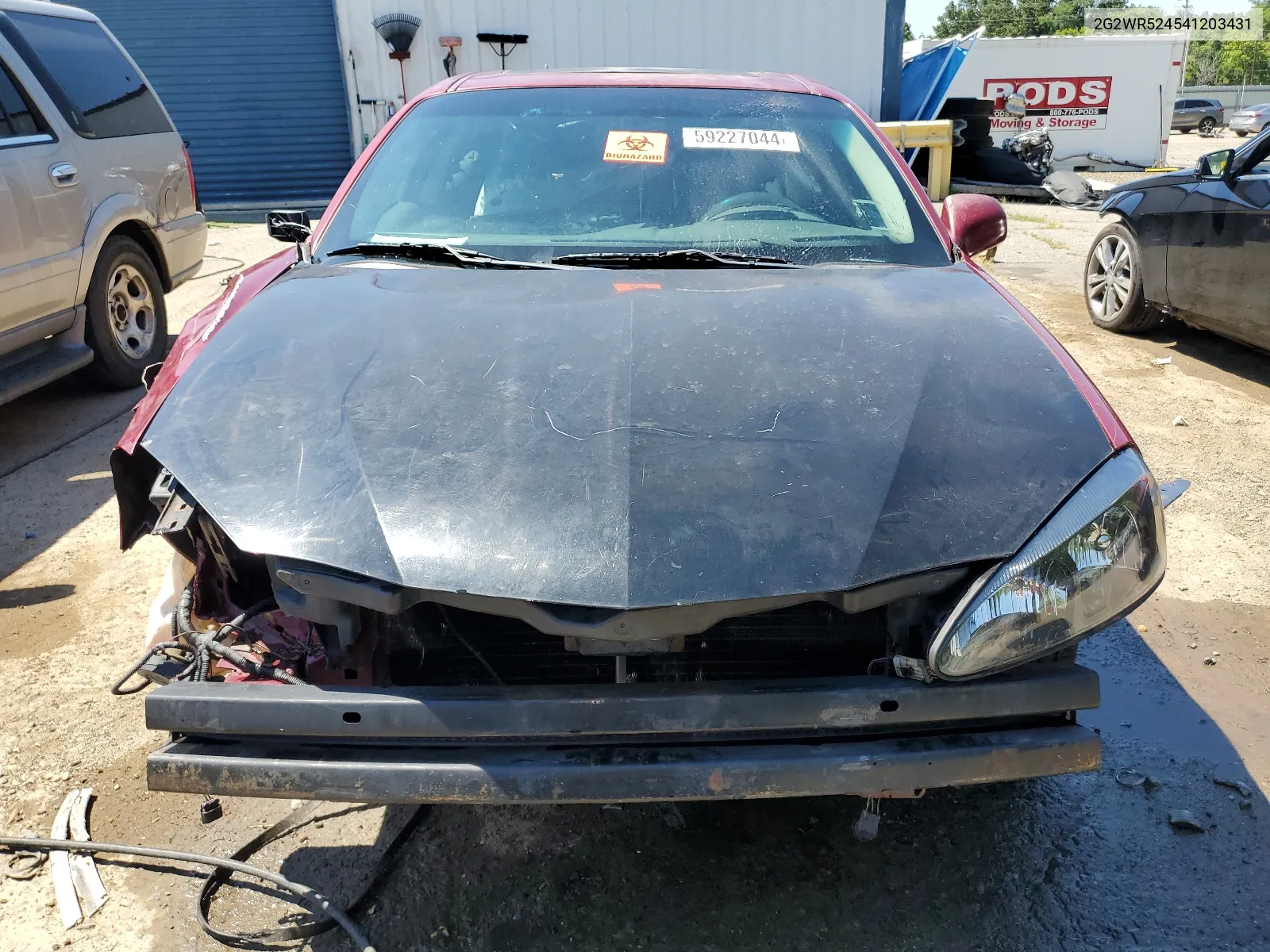 2G2WR524541203431 2004 Pontiac Grand Prix Gtp