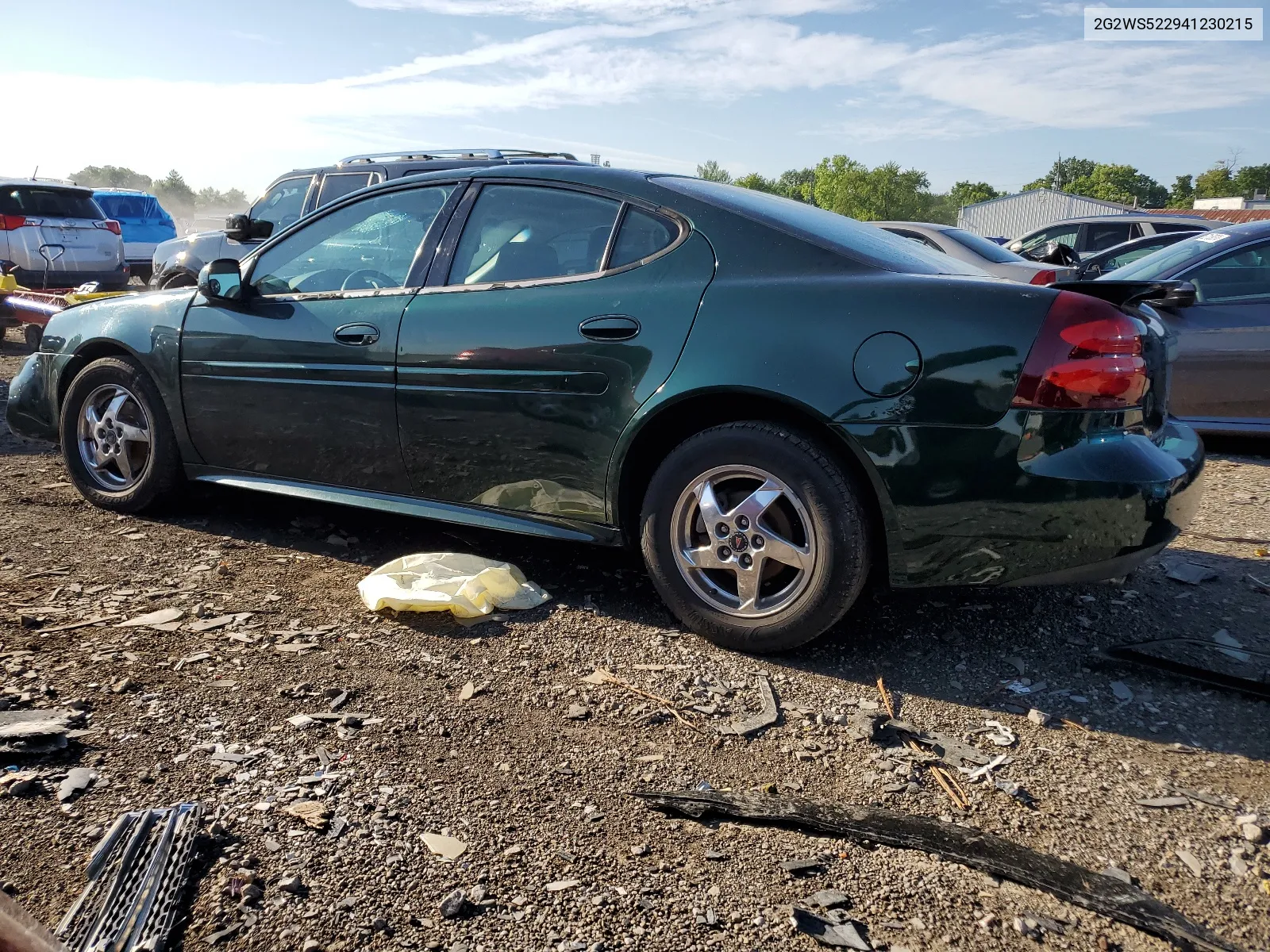 2004 Pontiac Grand Prix Gt2 VIN: 2G2WS522941230215 Lot: 62037554