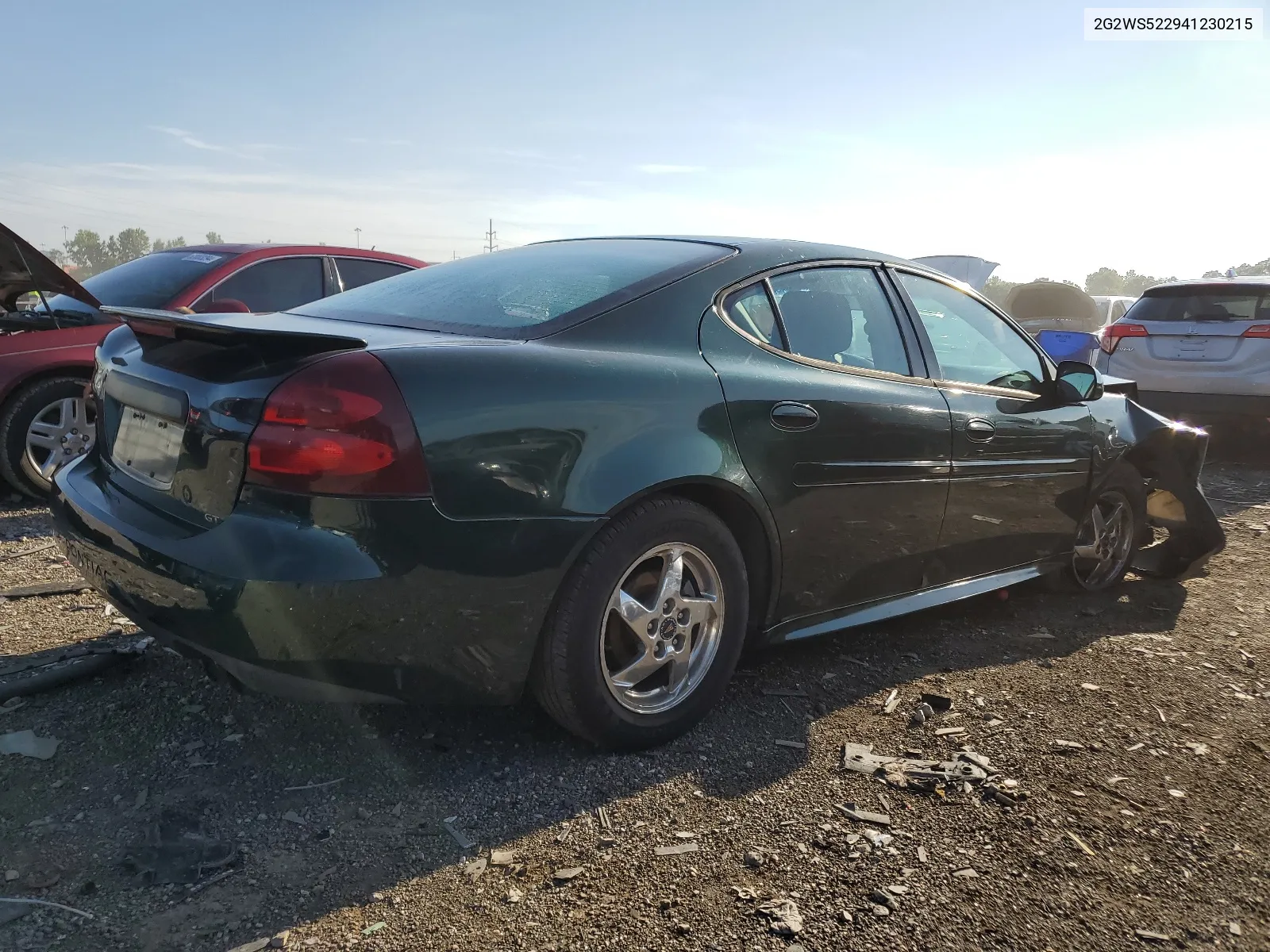 2004 Pontiac Grand Prix Gt2 VIN: 2G2WS522941230215 Lot: 62037554