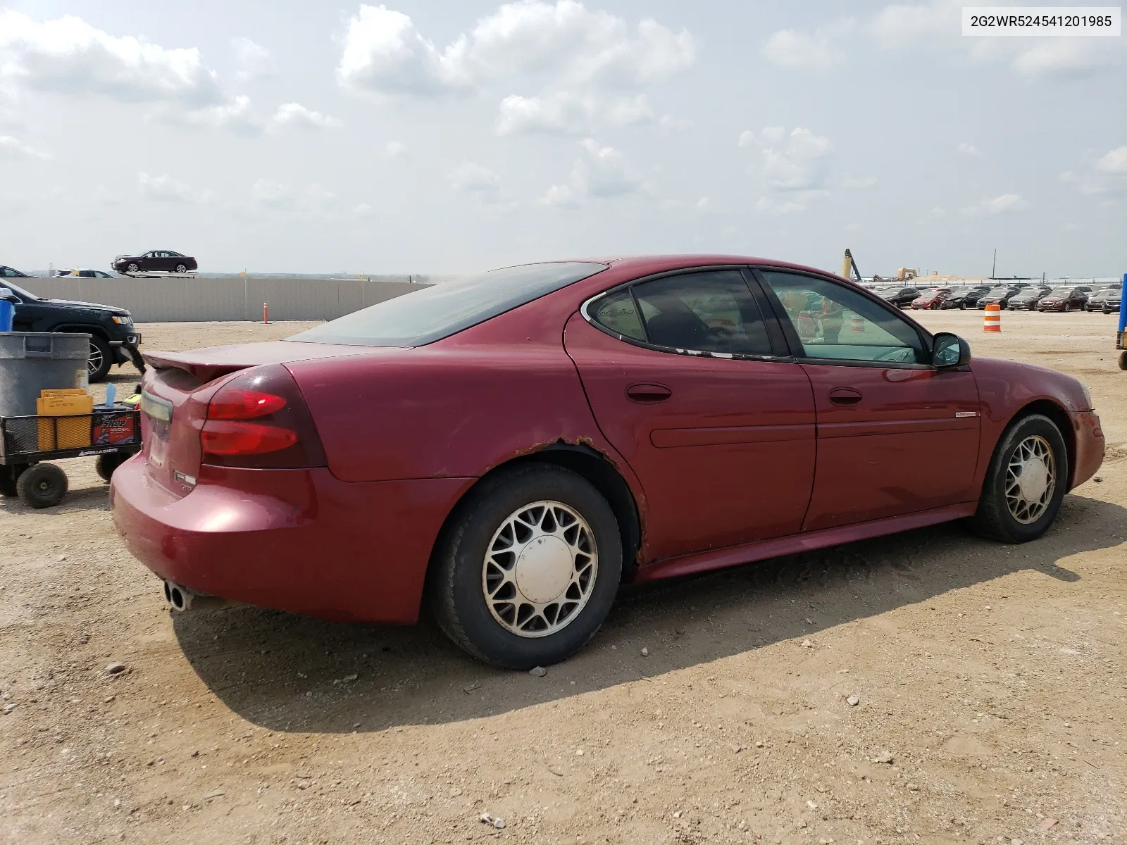 2004 Pontiac Grand Prix Gtp VIN: 2G2WR524541201985 Lot: 64650014