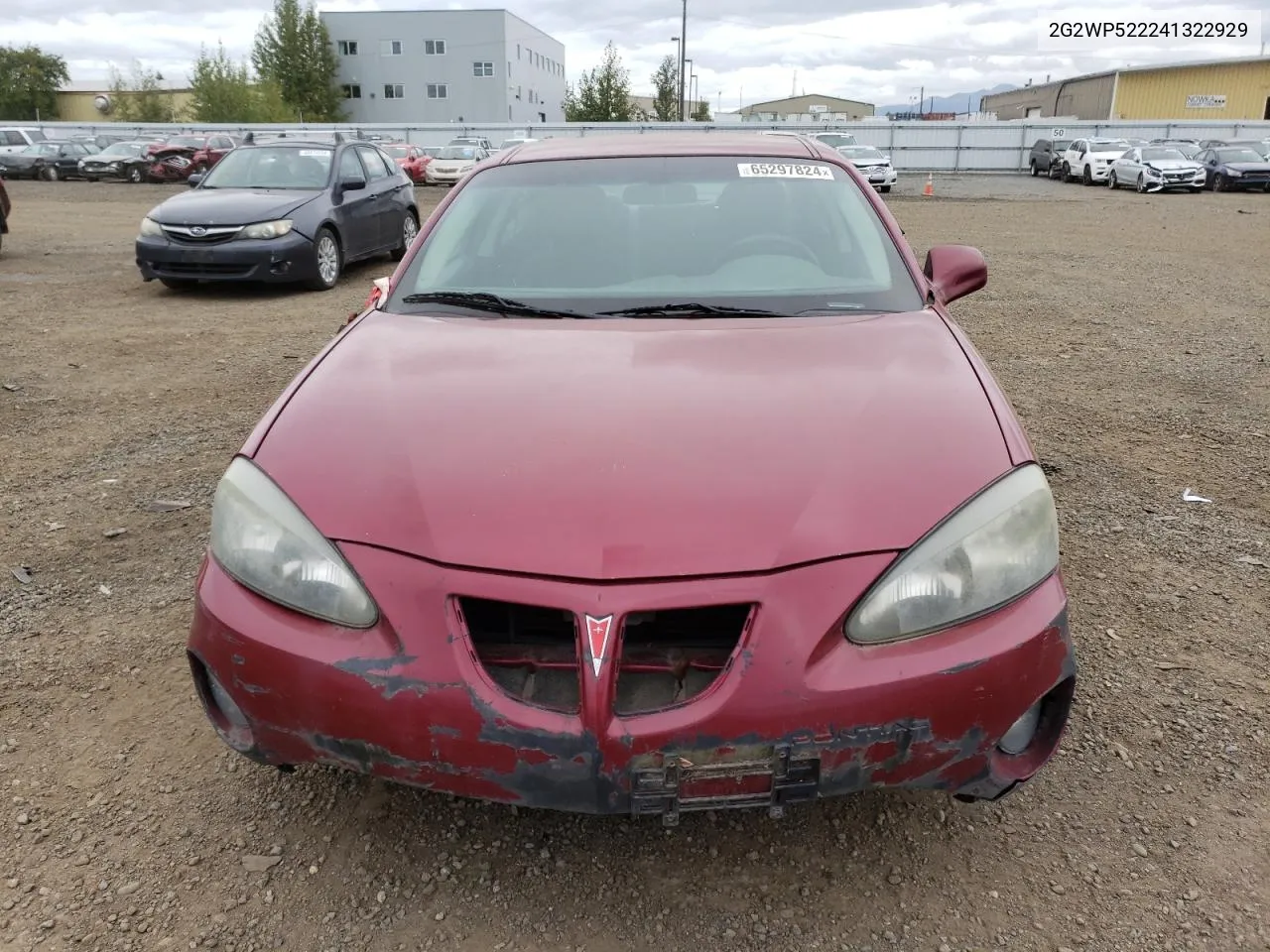 2004 Pontiac Grand Prix Gt VIN: 2G2WP522241322929 Lot: 65297824