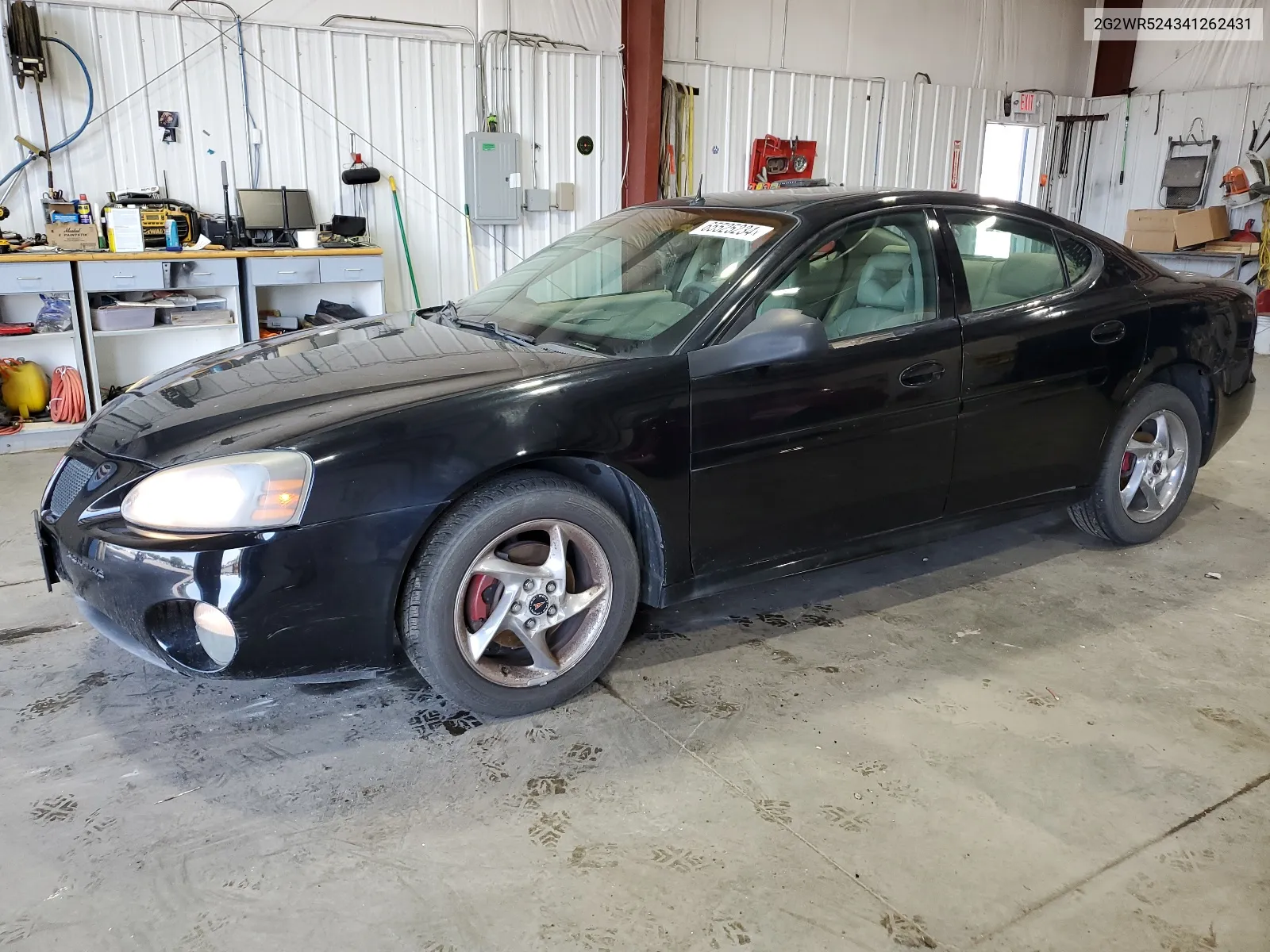 2004 Pontiac Grand Prix Gtp VIN: 2G2WR524341262431 Lot: 65525234