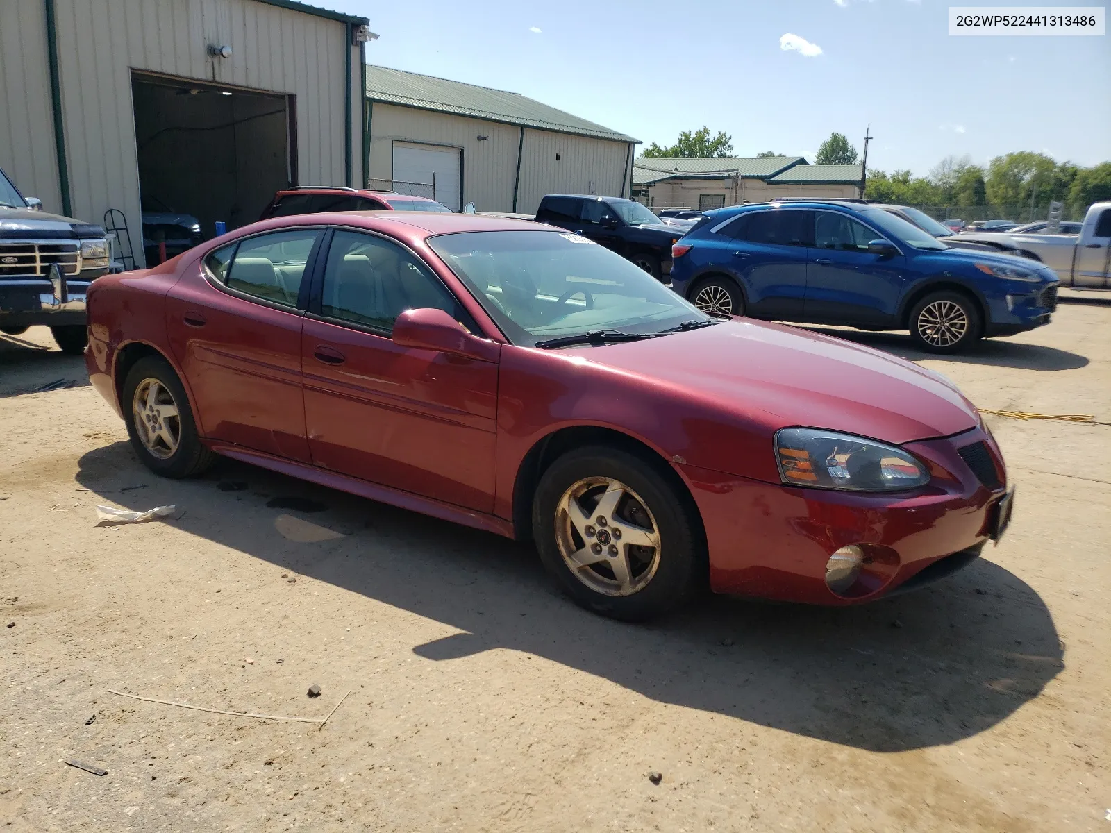 2004 Pontiac Grand Prix Gt VIN: 2G2WP522441313486 Lot: 65823954