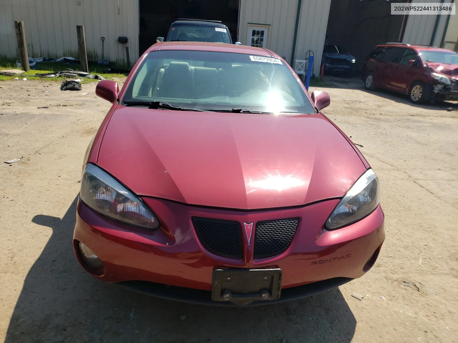 2004 Pontiac Grand Prix Gt VIN: 2G2WP522441313486 Lot: 65823954