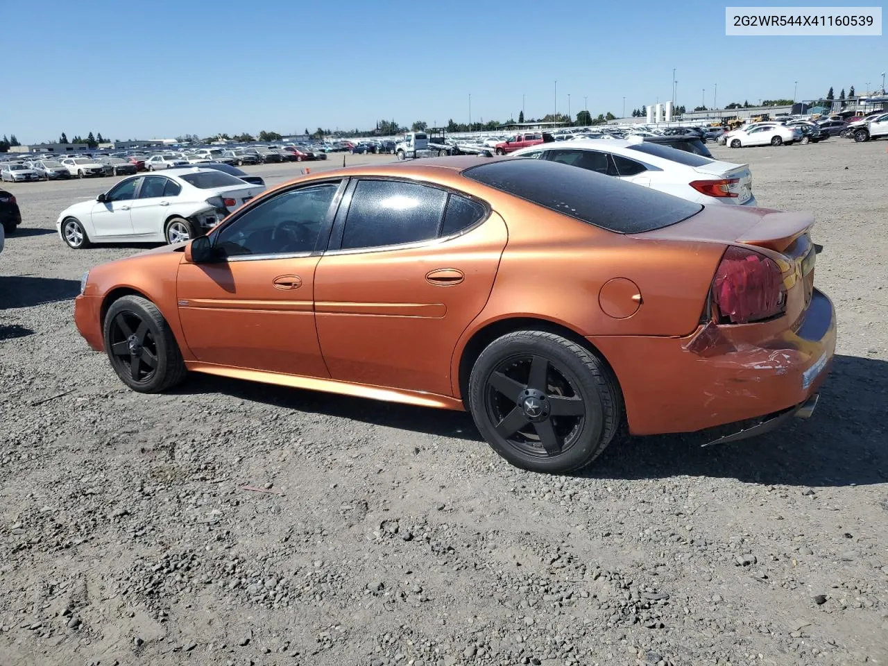 2004 Pontiac Grand Prix Gtp VIN: 2G2WR544X41160539 Lot: 70671784