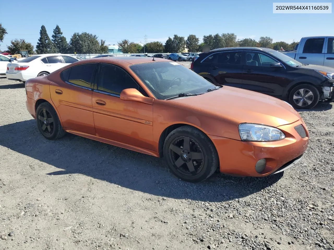 2004 Pontiac Grand Prix Gtp VIN: 2G2WR544X41160539 Lot: 70671784