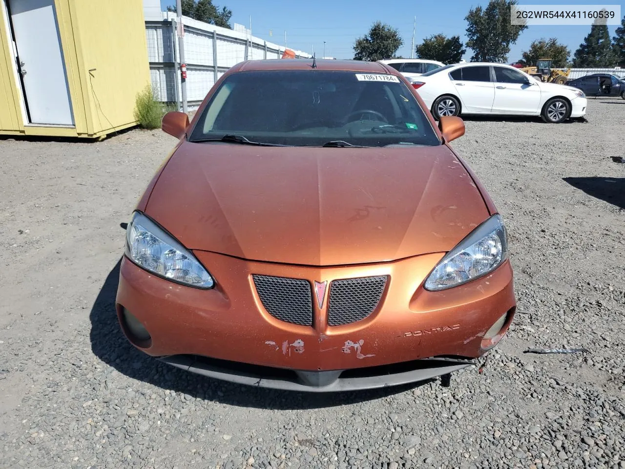 2004 Pontiac Grand Prix Gtp VIN: 2G2WR544X41160539 Lot: 70671784