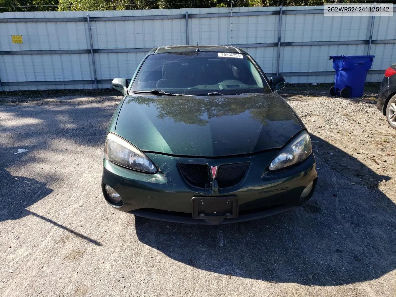 2G2WR524241125142 2004 Pontiac Grand Prix Gtp