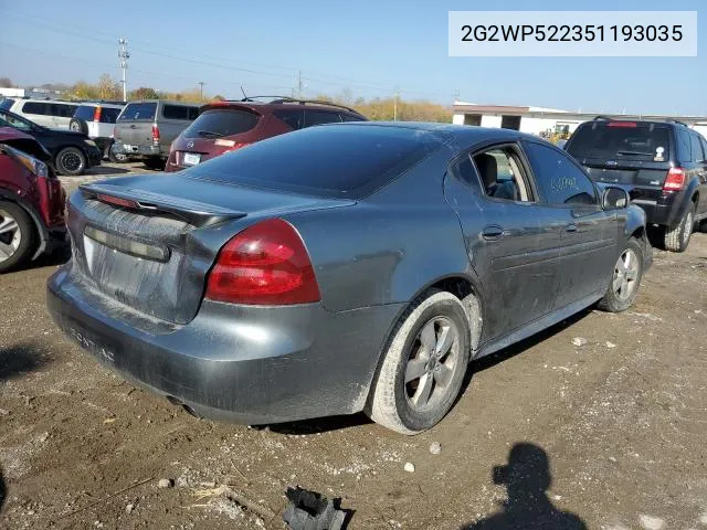 2G2WP522351193035 2005 Pontiac Grand Prix