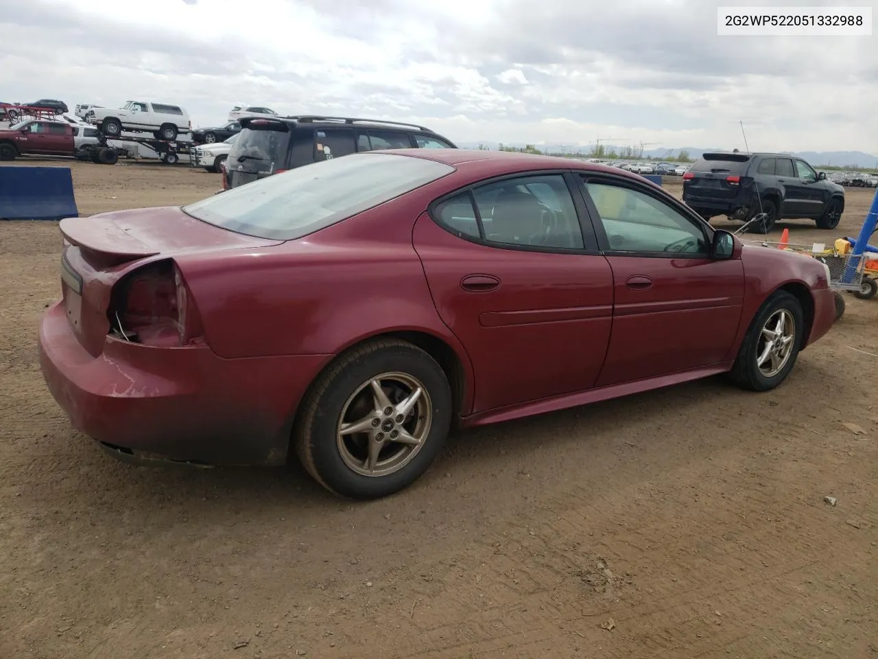 2G2WP522051332988 2005 Pontiac Grand Prix