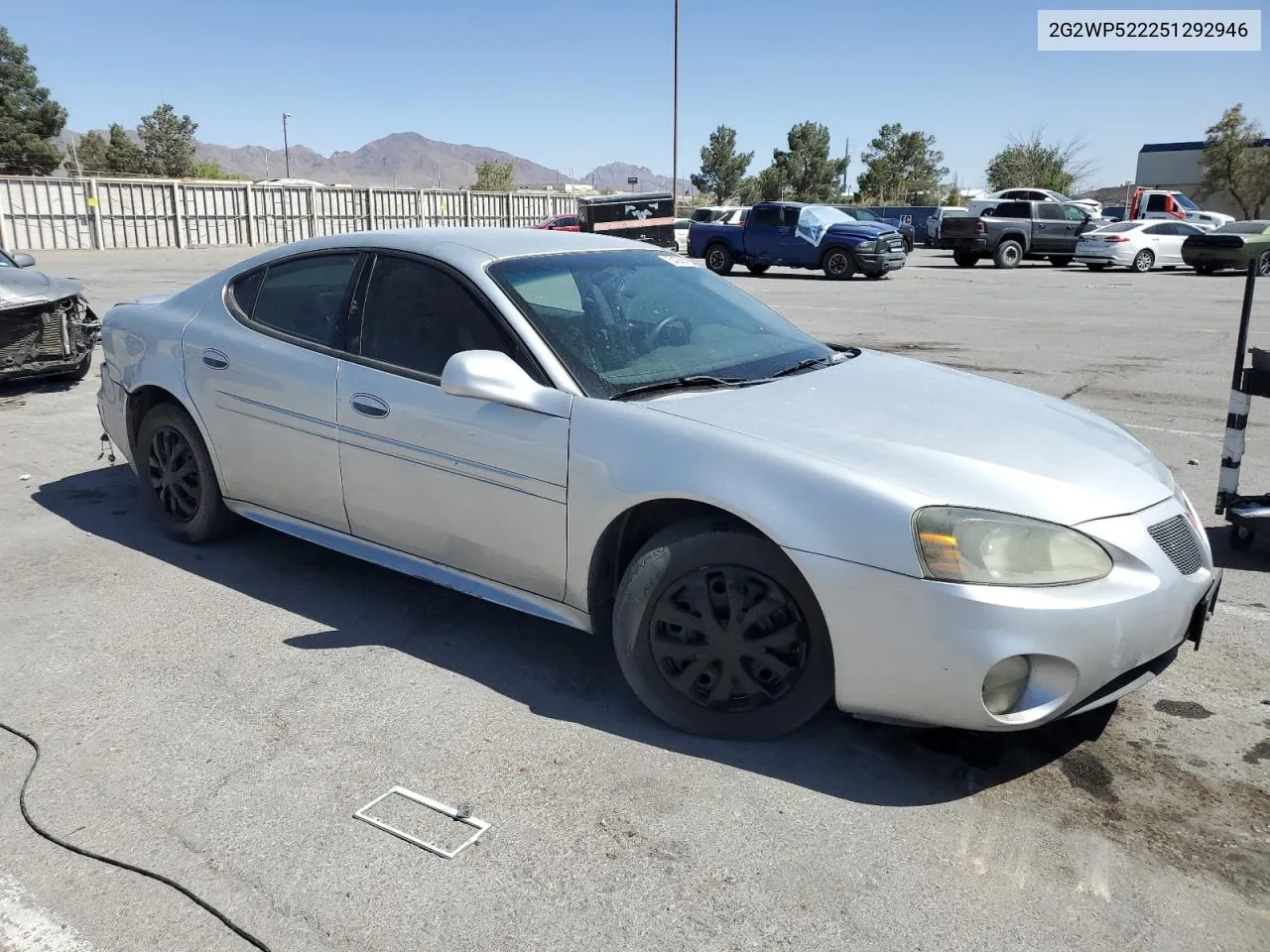 2005 Pontiac Grand Prix VIN: 2G2WP522251292946 Lot: 54384854