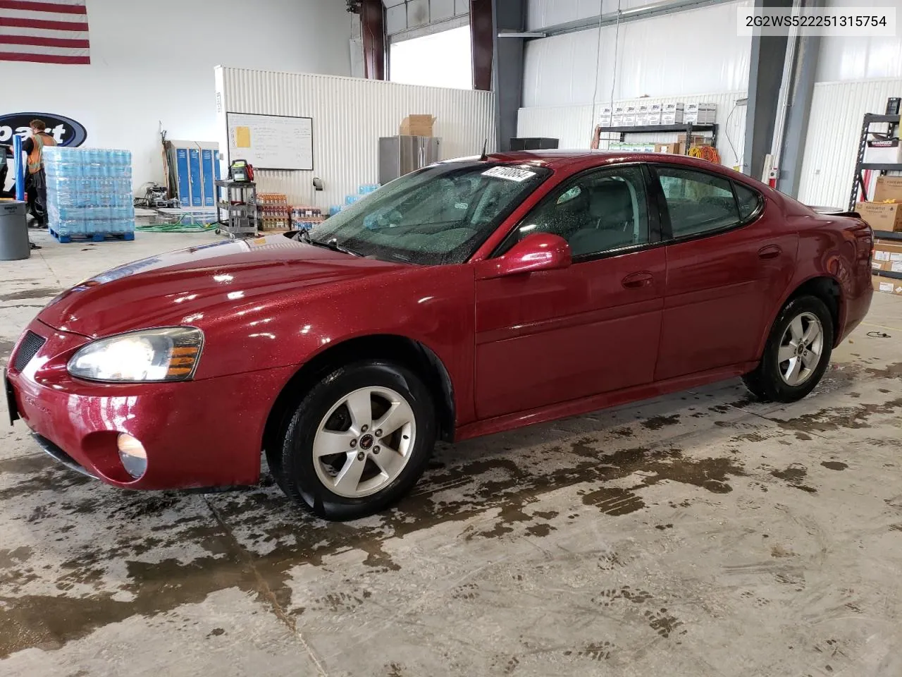 2005 Pontiac Grand Prix Gt VIN: 2G2WS522251315754 Lot: 57100864