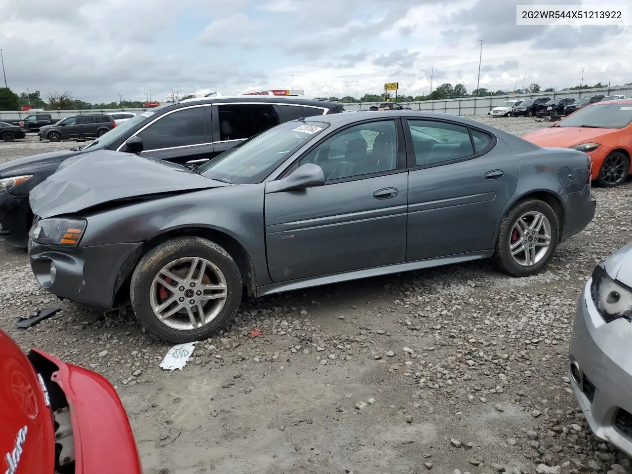 2005 Pontiac Grand Prix Gtp VIN: 2G2WR544X51213922 Lot: 57260164