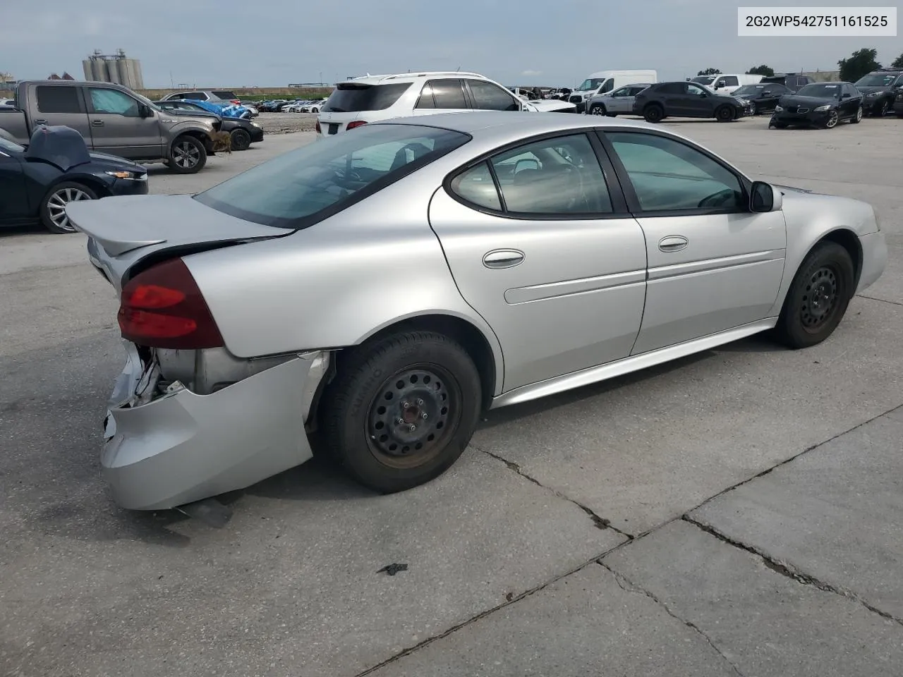 2005 Pontiac Grand Prix VIN: 2G2WP542751161525 Lot: 57955314