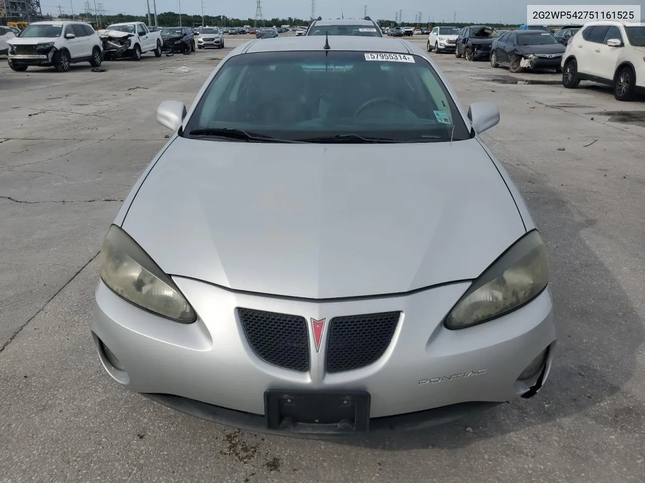 2G2WP542751161525 2005 Pontiac Grand Prix