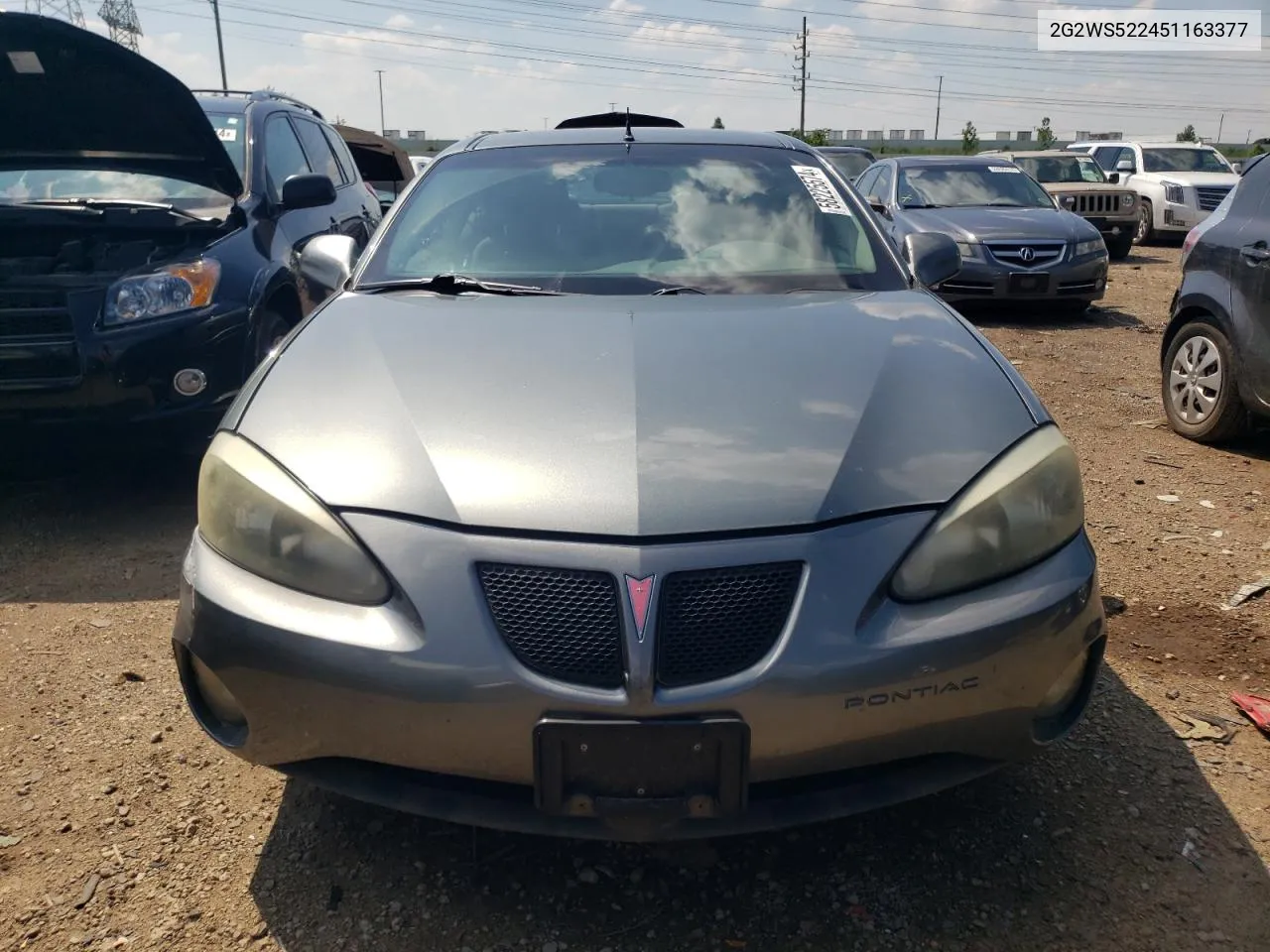 2G2WS522451163377 2005 Pontiac Grand Prix Gt