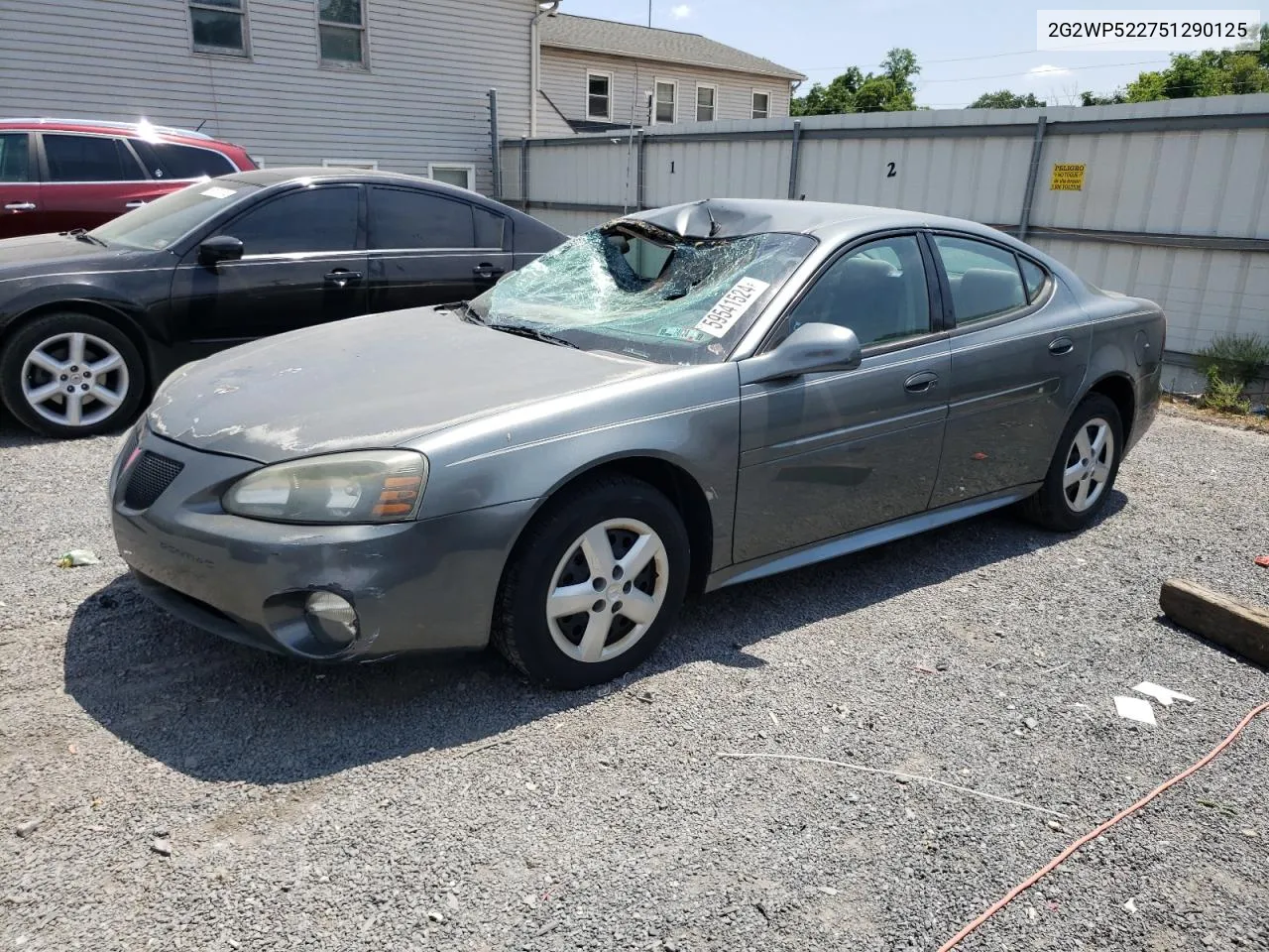 2005 Pontiac Grand Prix VIN: 2G2WP522751290125 Lot: 59541524