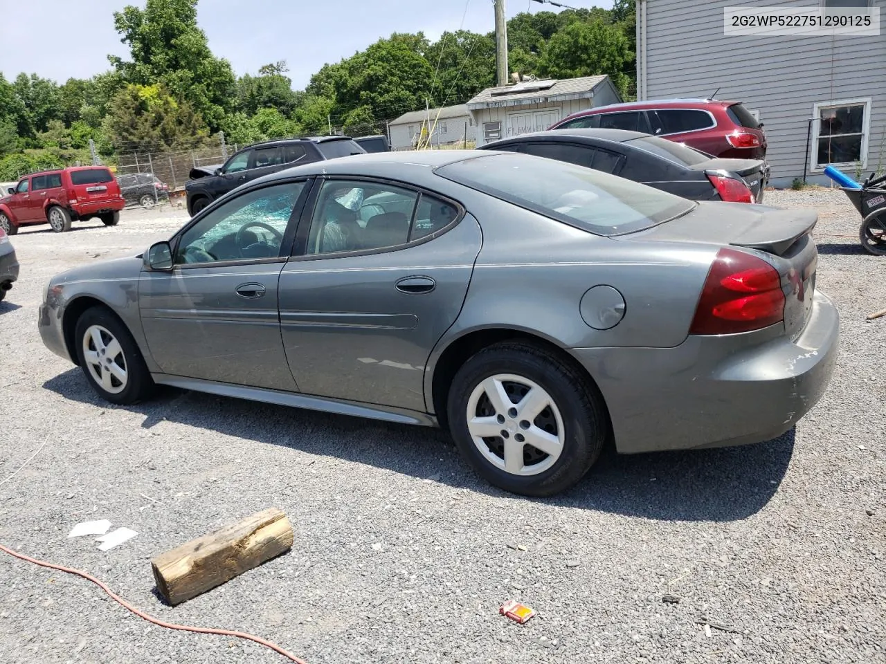 2005 Pontiac Grand Prix VIN: 2G2WP522751290125 Lot: 59541524