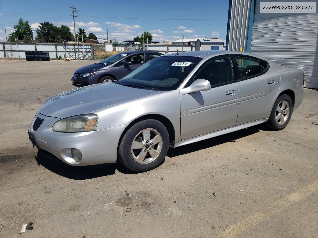 2005 Pontiac Grand Prix VIN: 2G2WP522X51345327 Lot: 60097814