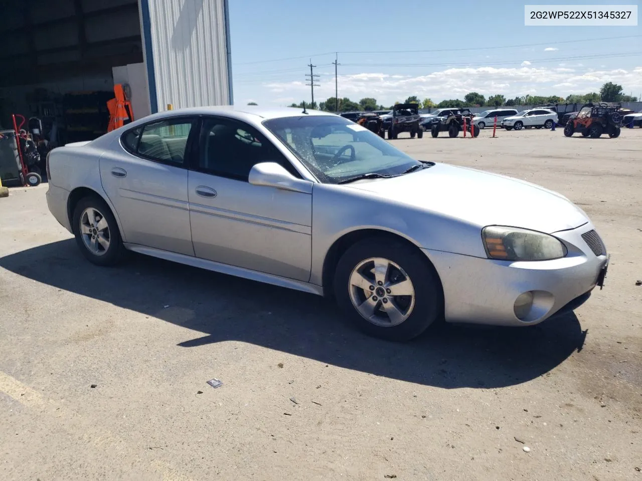 2005 Pontiac Grand Prix VIN: 2G2WP522X51345327 Lot: 60097814