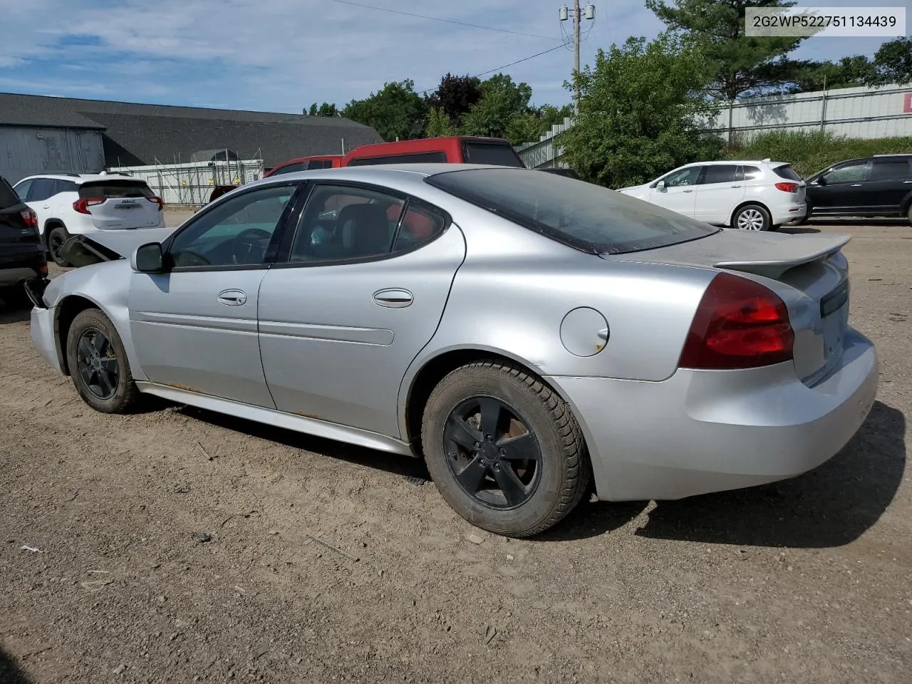 2G2WP522751134439 2005 Pontiac Grand Prix