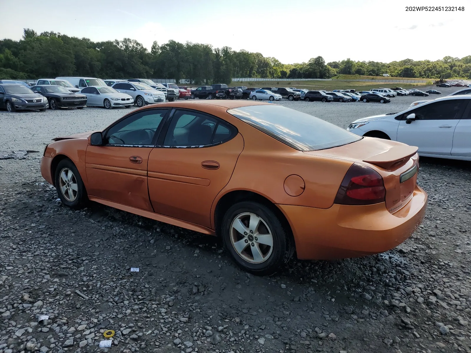 2005 Pontiac Grand Prix VIN: 2G2WP522451232148 Lot: 62222434