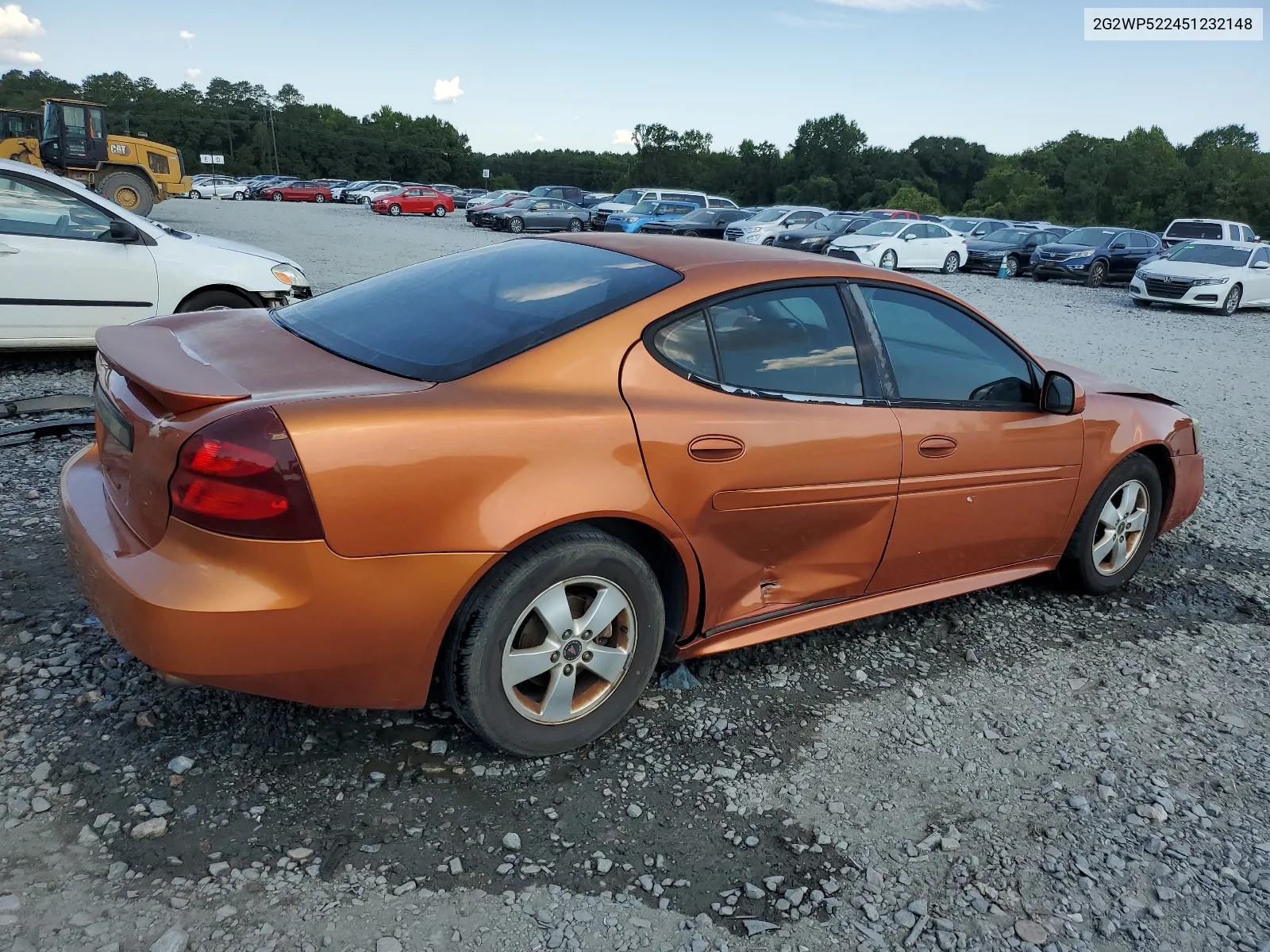 2005 Pontiac Grand Prix VIN: 2G2WP522451232148 Lot: 62222434