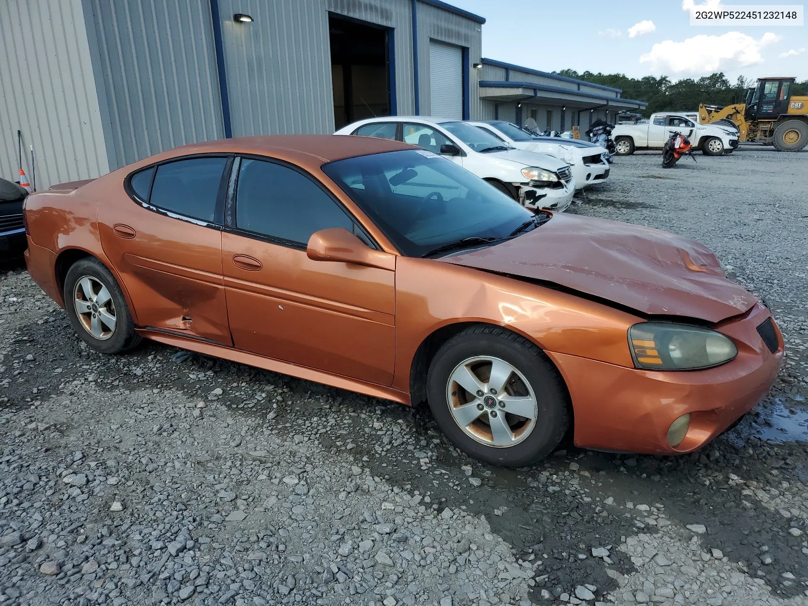 2005 Pontiac Grand Prix VIN: 2G2WP522451232148 Lot: 62222434