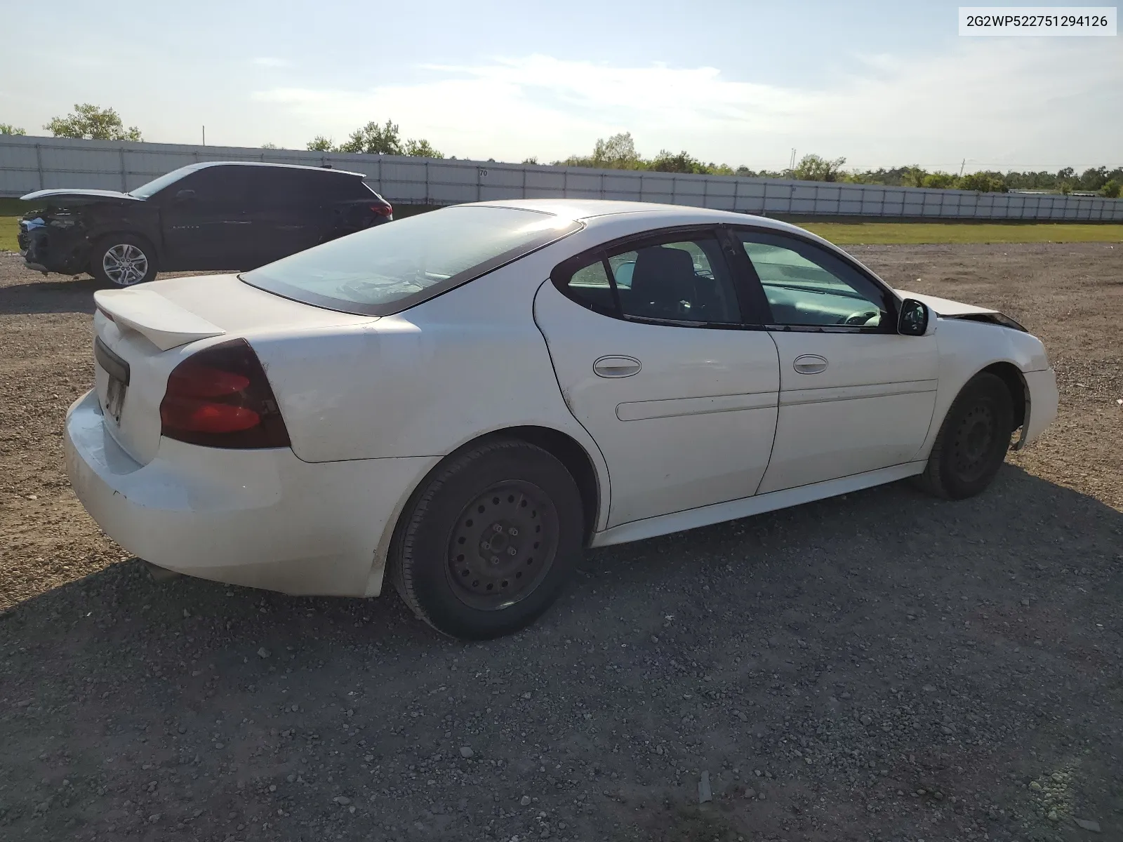 2005 Pontiac Grand Prix VIN: 2G2WP522751294126 Lot: 63900224