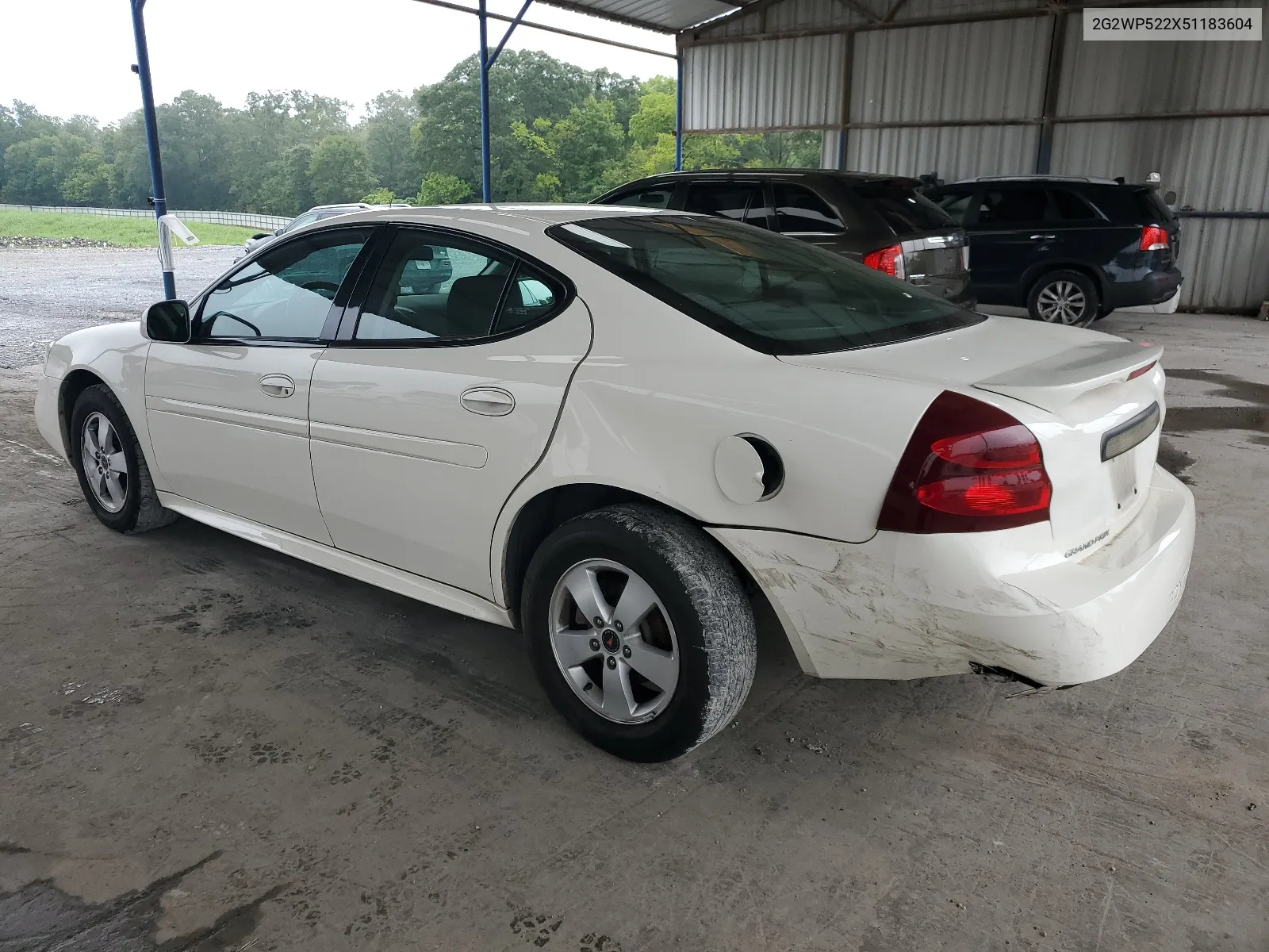 2005 Pontiac Grand Prix VIN: 2G2WP522X51183604 Lot: 64543534