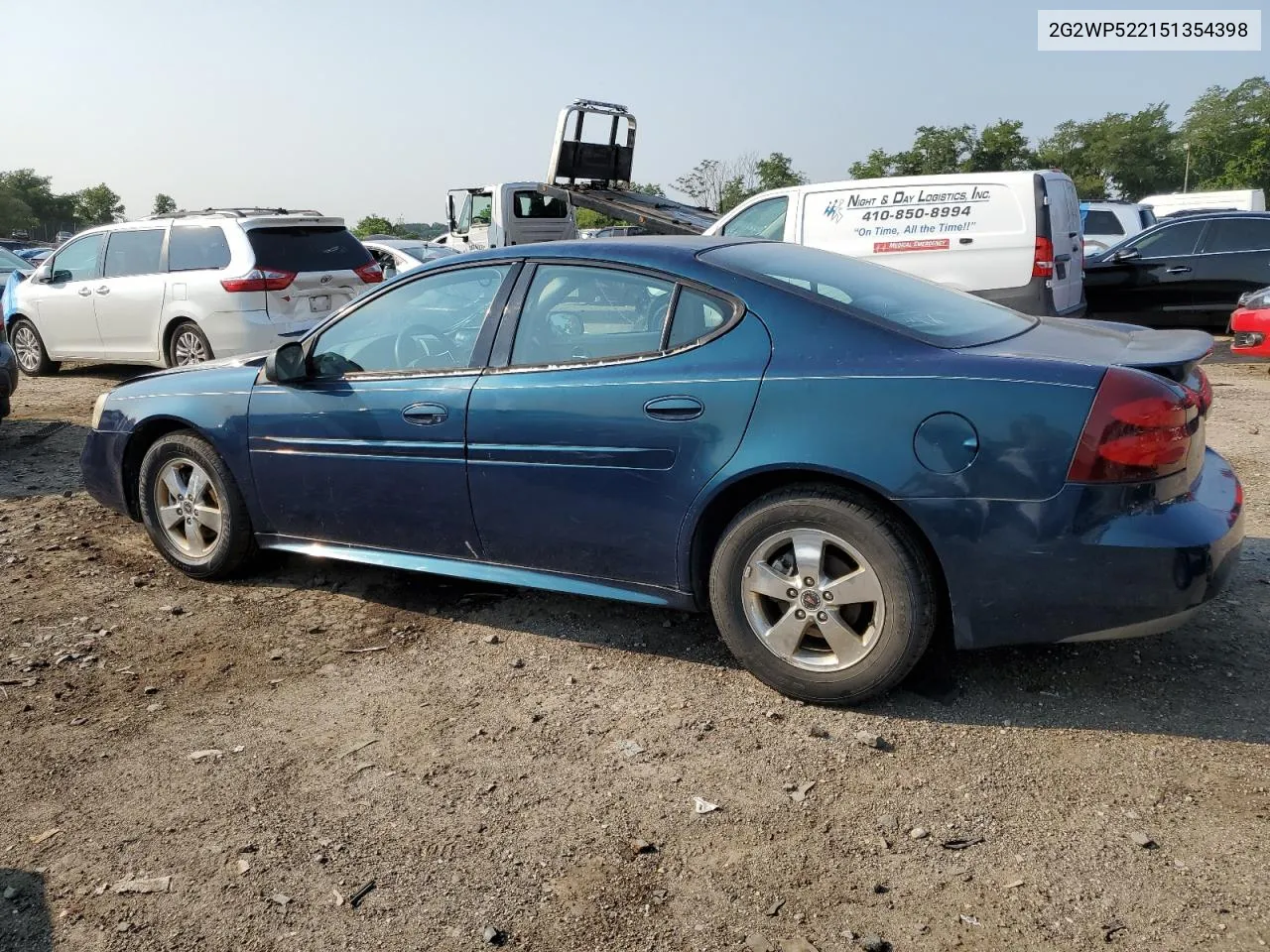 2G2WP522151354398 2005 Pontiac Grand Prix