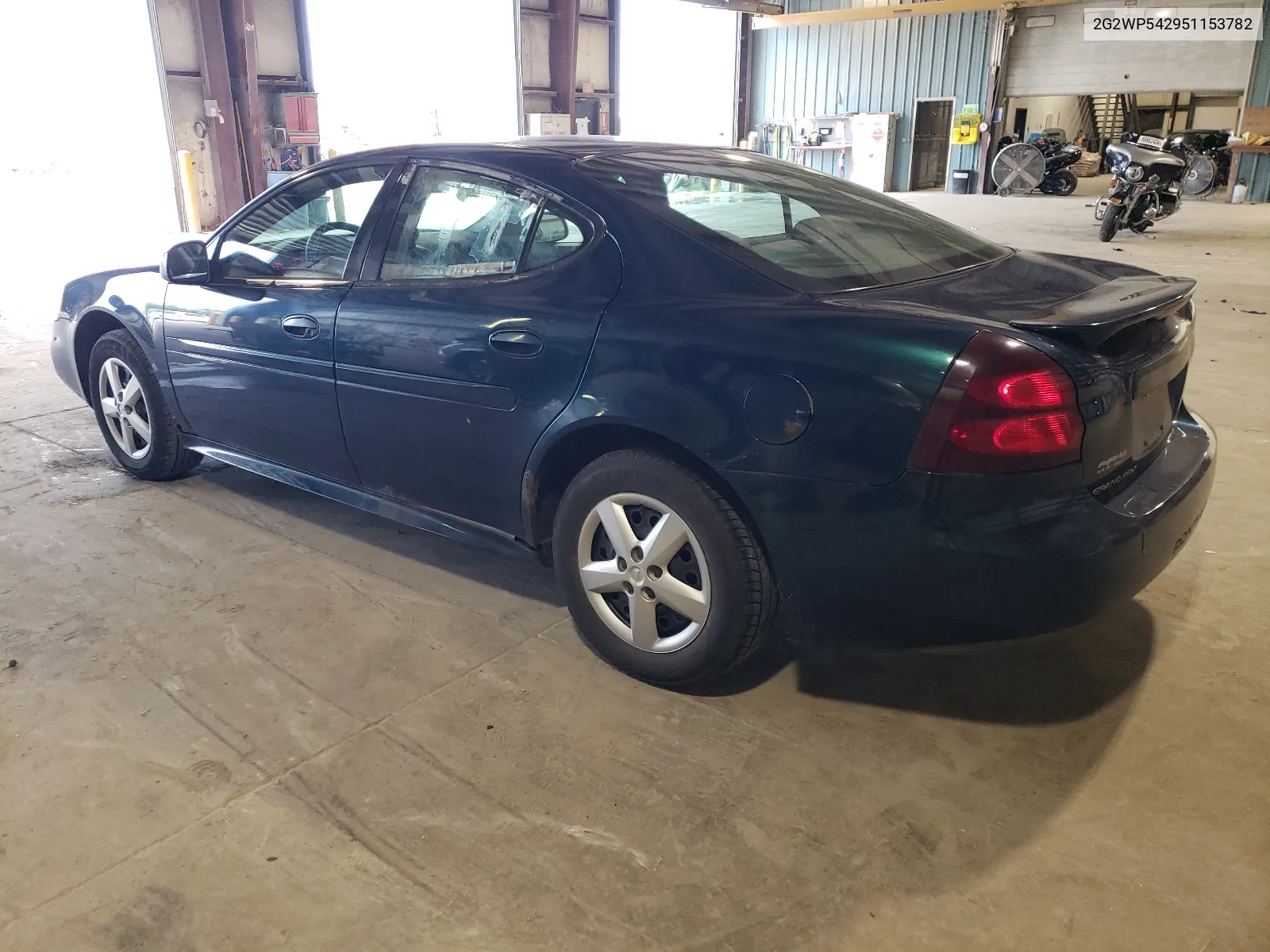 2005 Pontiac Grand Prix VIN: 2G2WP542951153782 Lot: 66729424