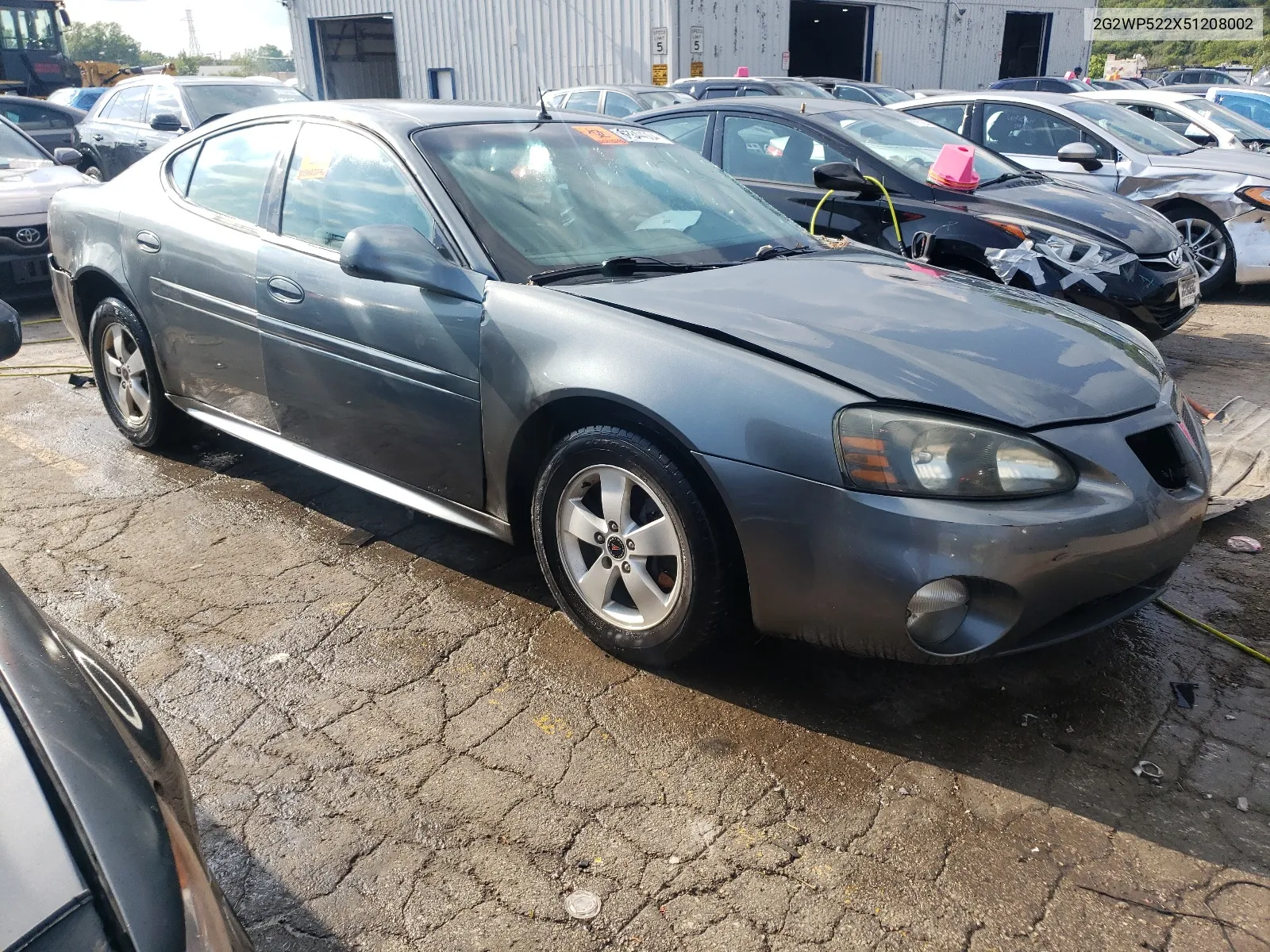 2005 Pontiac Grand Prix VIN: 2G2WP522X51208002 Lot: 67044004